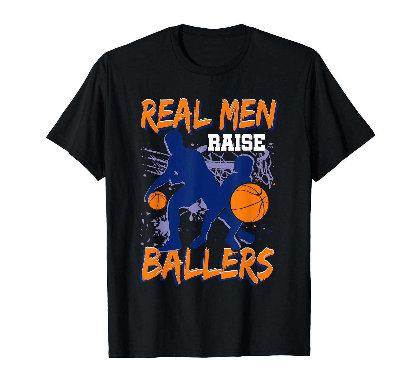 Dad Basketball Dad Fathers Day T-Shirt - Novelty Apparel Men Women - T-Shirt, Sweatshirt, Hoodie