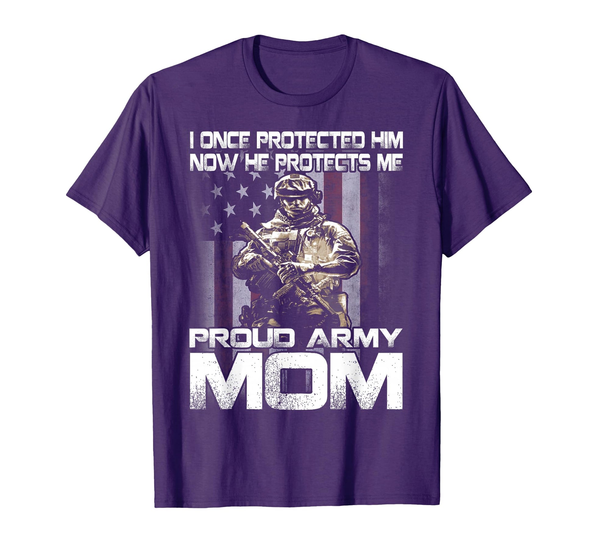 I Once Protected Him Now He Protects Me T-Shirt - Custom Art Print Unisex - T-Shirt, Sweatshirt, Hoodie