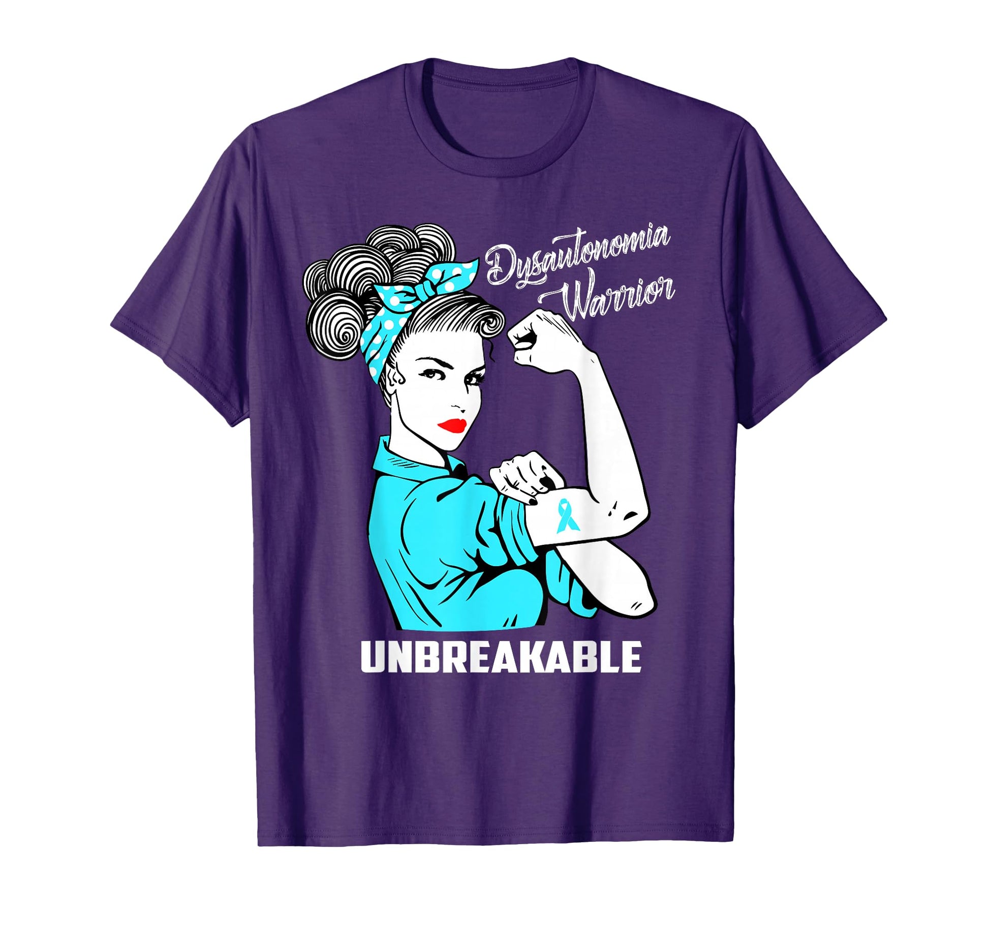 Dysautonomia Warrior Unbreakable T-Shirt - Trendy Graphic for Adults - T-Shirt, Sweatshirt, Hoodie