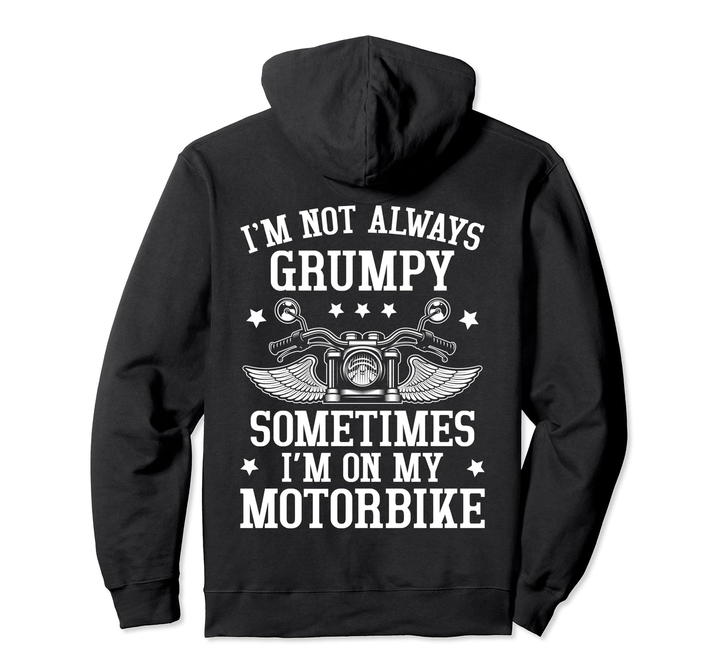 Sometimes Im My Motorbike Funny Motorcycle Hoodie - Unique Graphic Unisex - T-Shirt, Sweatshirt, Hoodie