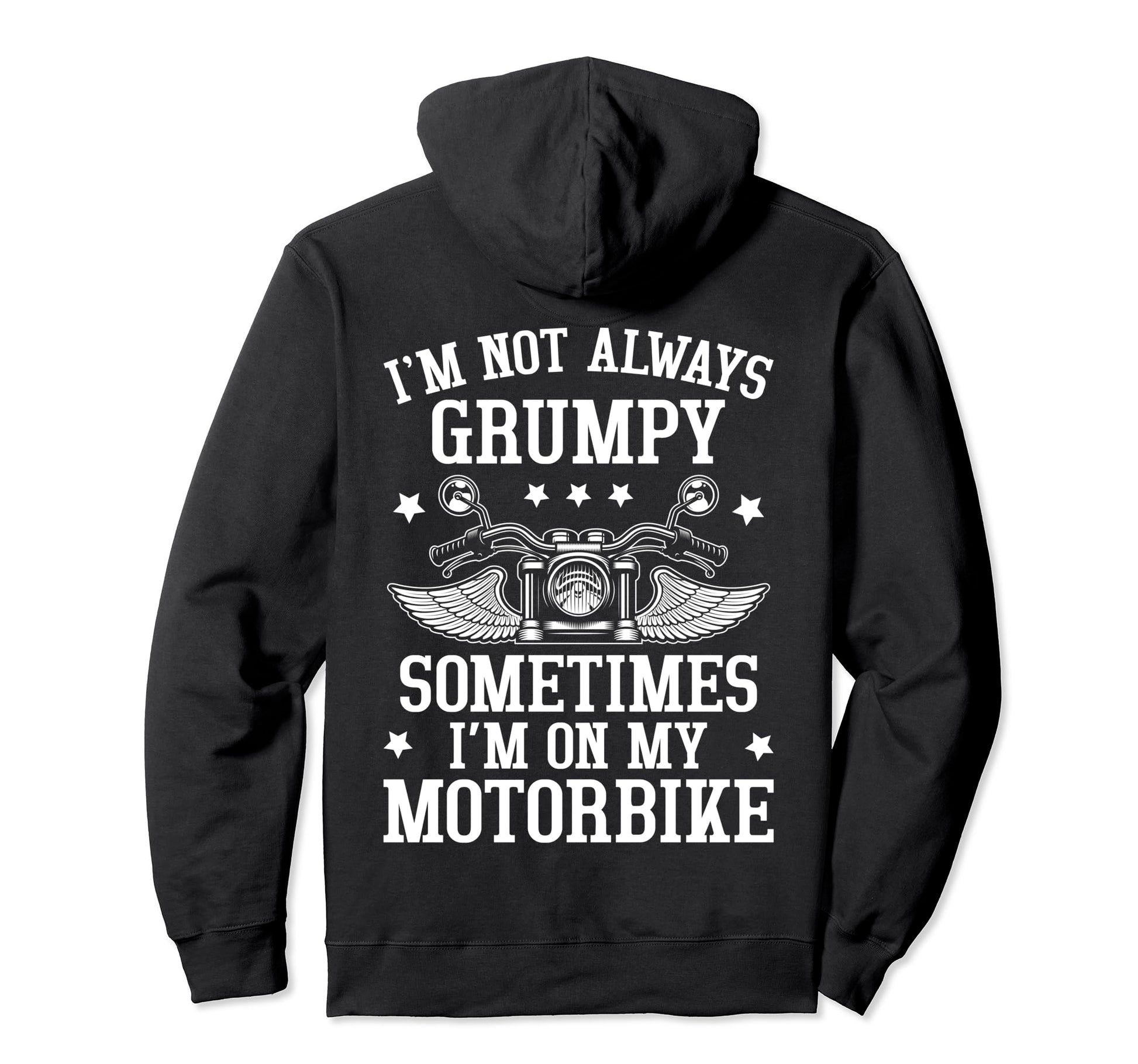 Sometimes Im My Motorbike Funny Motorcycle Hoodie - Unique Graphic Unisex - T-Shirt, Sweatshirt, Hoodie