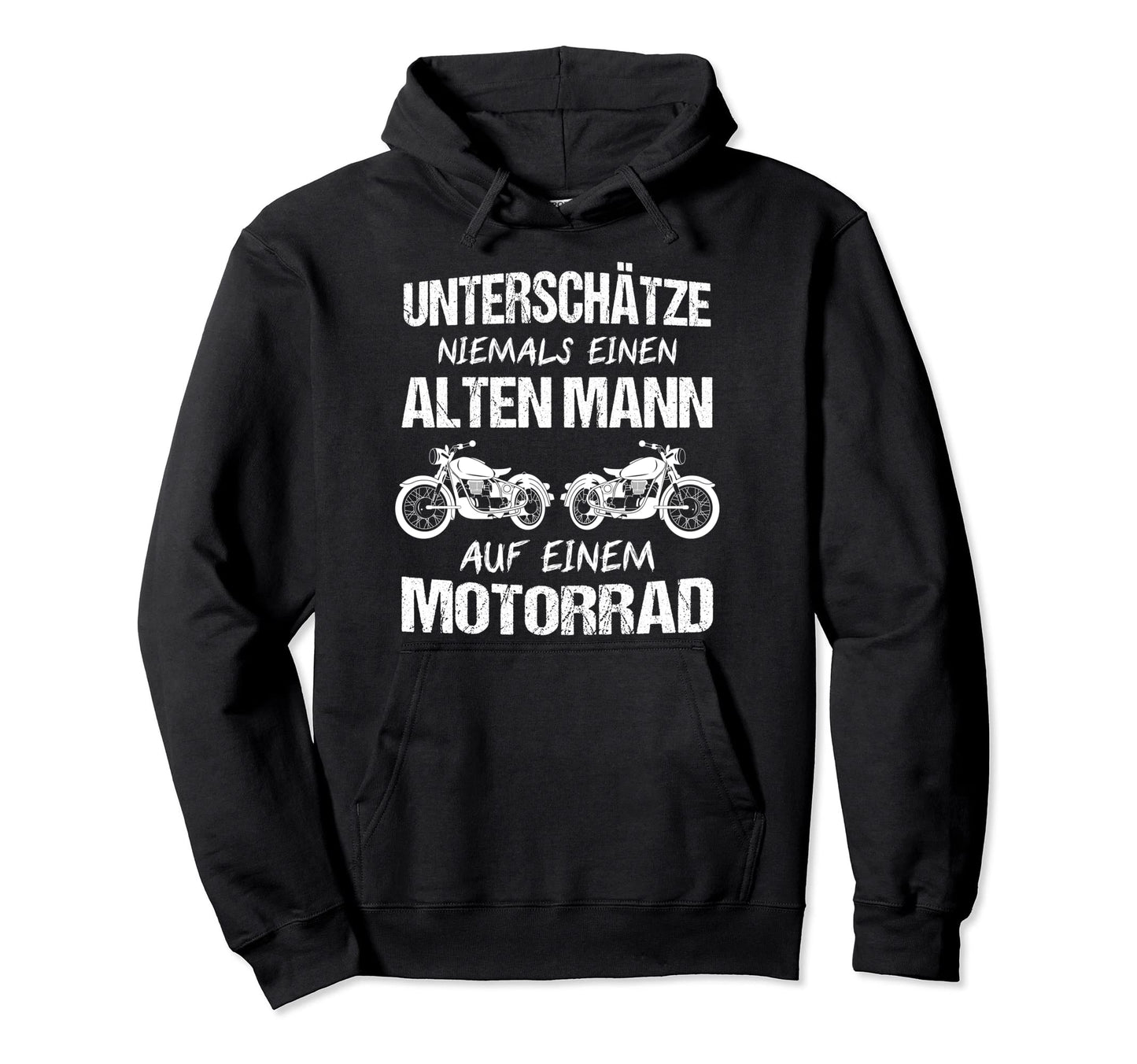 Motorcycle Grandpa Motorcycle Rider Hoodie - Streetwear Style for Adults - T-Shirt, Sweatshirt, Hoodie