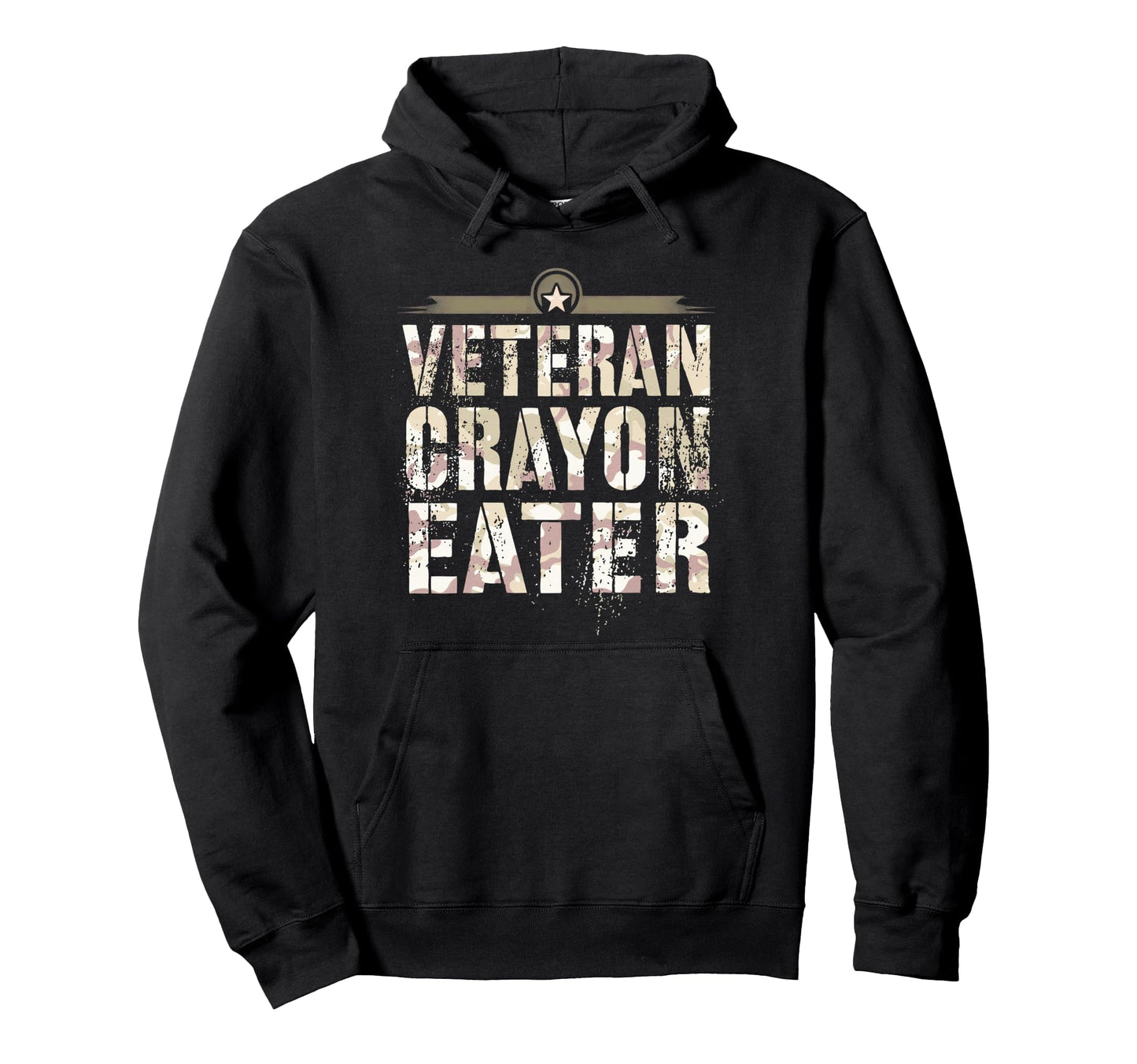 Veteran Crayon Eater Corps Brother Hoodie - Graphic Print for Adults - T-Shirt, Sweatshirt, Hoodie
