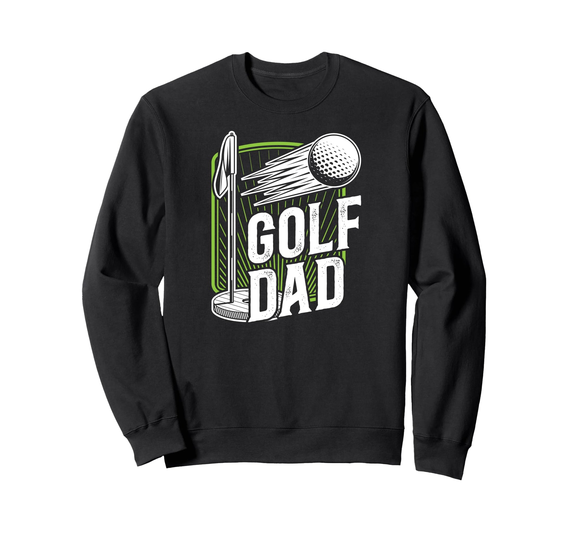 Golf Dad Golf Player Dad Golf Sweatshirt - Custom Art Print for Adults - T-Shirt, Sweatshirt, Hoodie