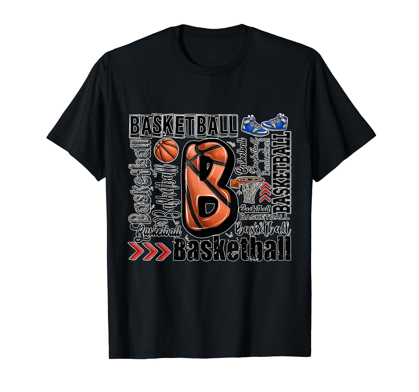 Basketball Player Mom Dad Sister T-Shirt - Novelty Apparel Men Women - T-Shirt, Sweatshirt, Hoodie