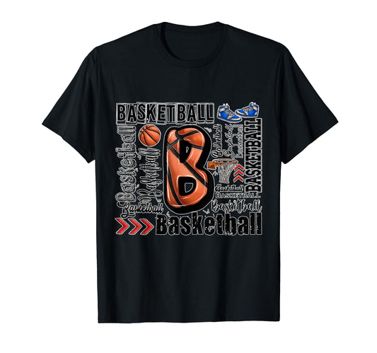 Basketball Player Mom Dad Sister T-Shirt - Novelty Apparel Men Women - T-Shirt, Sweatshirt, Hoodie