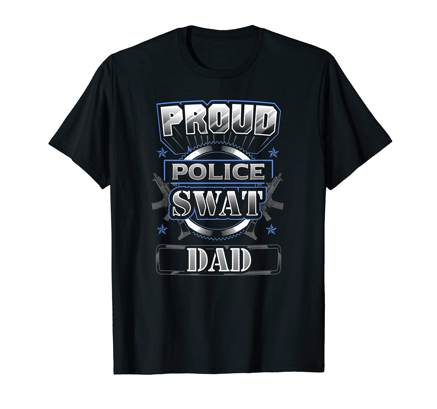 Proud Police Swat Dad T-Shirt - Aesthetic Graphic Unisex - T-Shirt, Sweatshirt, Hoodie