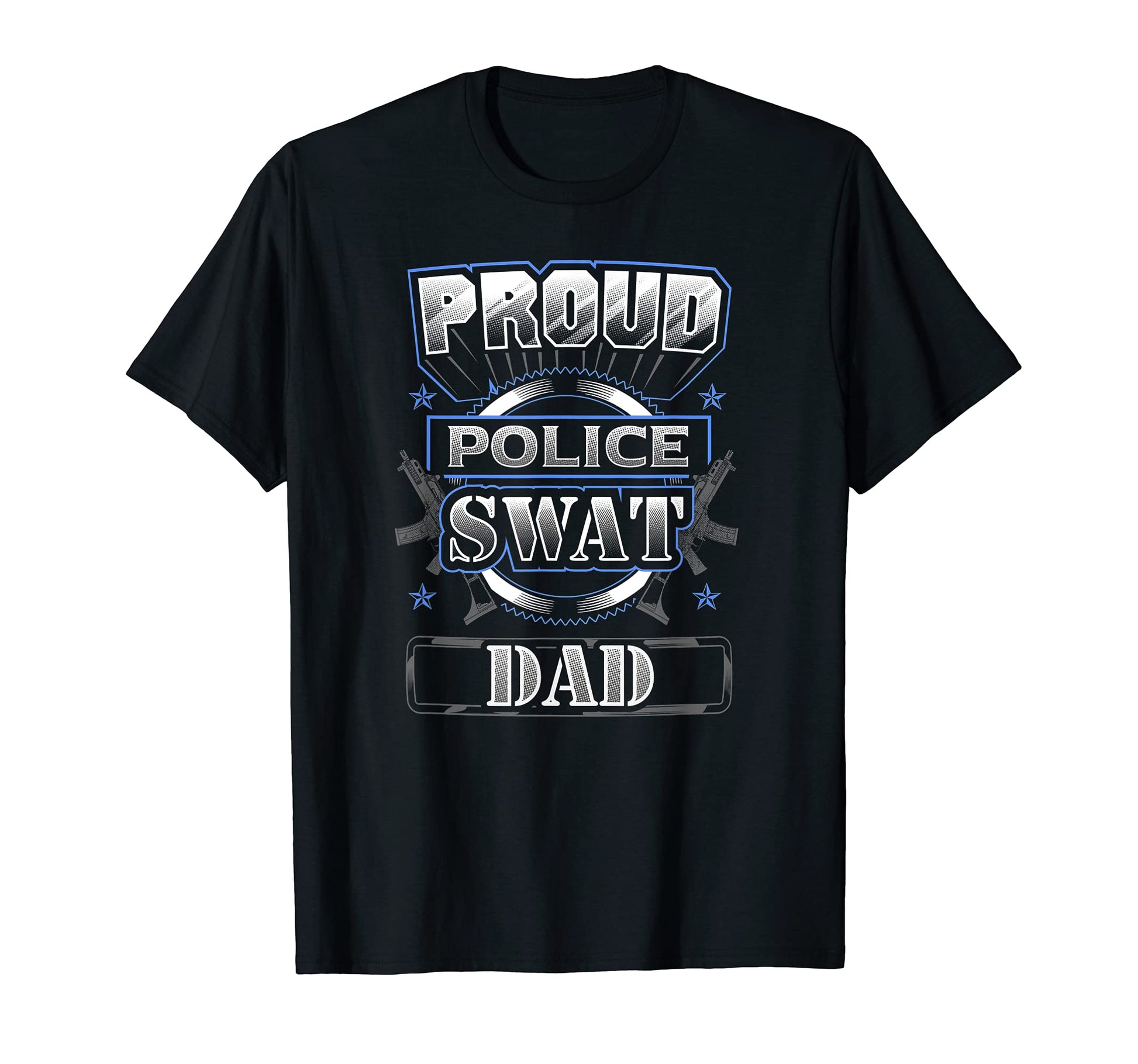 Proud Police Swat Dad T-Shirt - Aesthetic Graphic Unisex - T-Shirt, Sweatshirt, Hoodie