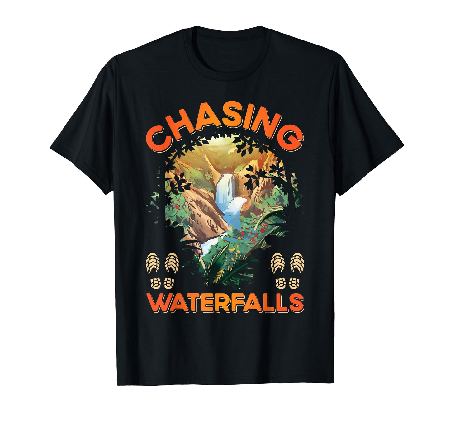 Outdoor Camping Hiking Chasing T-Shirt - Trendy Graphic Men Women - T-Shirt, Sweatshirt, Hoodie