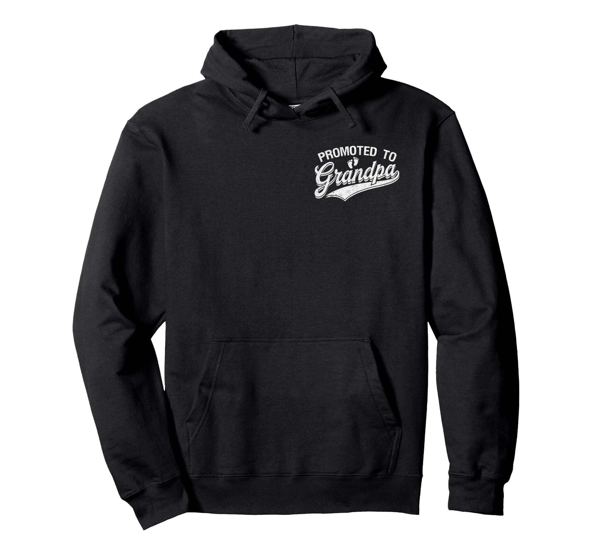 Promoted To Grandpa Announcement Fathers Hoodie - Streetwear Style Unisex - T-Shirt, Sweatshirt, Hoodie