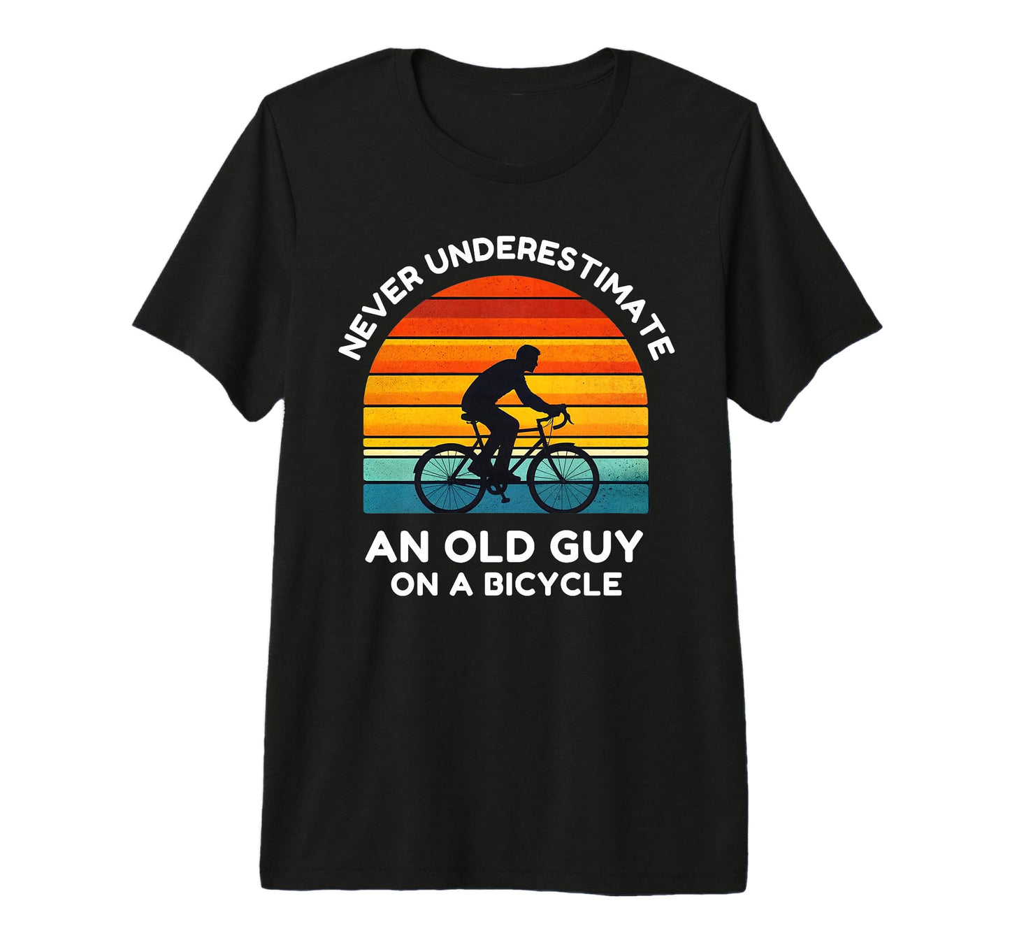 Bicycle Fathers Dad Grandpa Funny T-Shirt - Aesthetic Graphic Men Women - T-Shirt, Sweatshirt, Hoodie