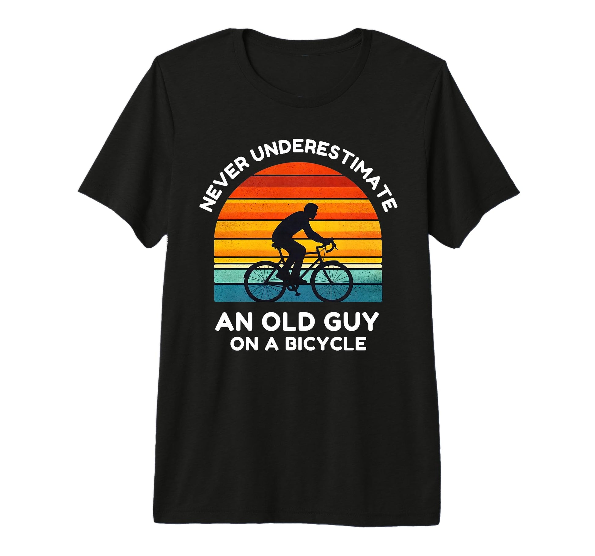Bicycle Fathers Dad Grandpa Funny T-Shirt - Aesthetic Graphic Men Women - T-Shirt, Sweatshirt, Hoodie