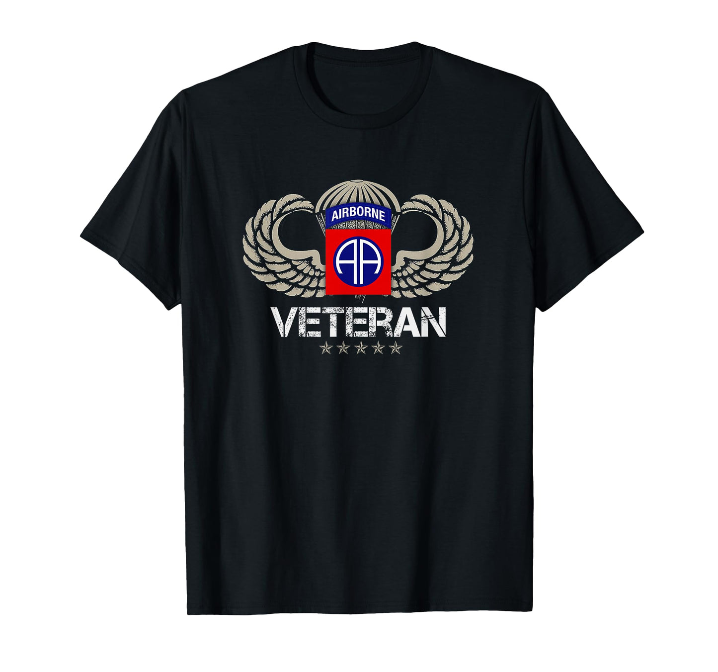82Nd Airborne Paratrooper Veteran T-Shirt - Casual Everyday Wear Unisex - T-Shirt, Sweatshirt, Hoodie