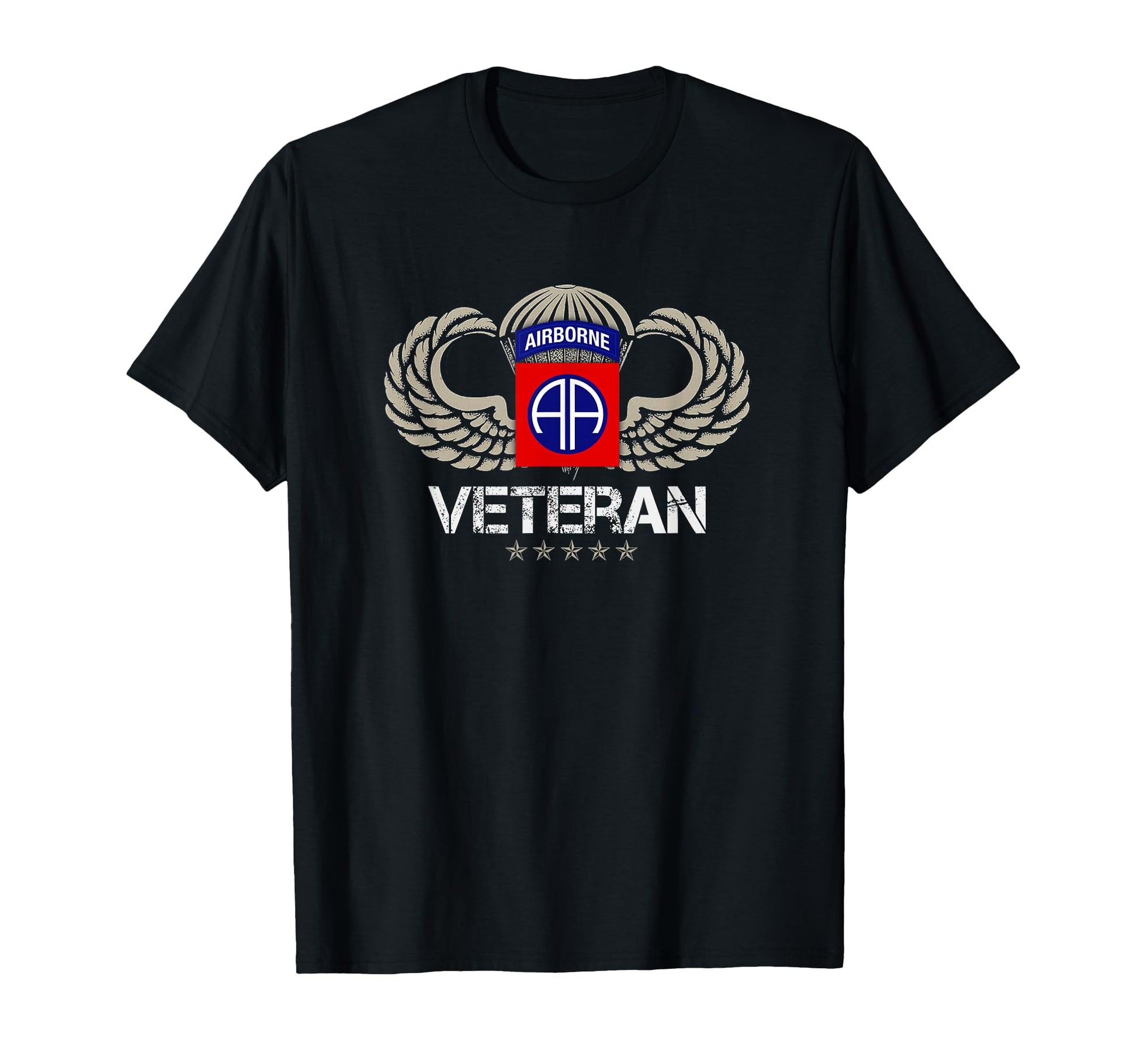 82Nd Airborne Paratrooper Veteran T-Shirt - Casual Everyday Wear Unisex - T-Shirt, Sweatshirt, Hoodie