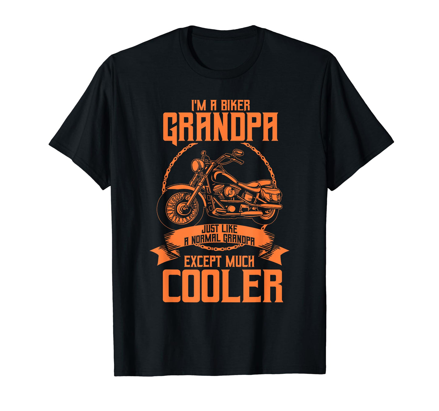 Best Biker Grandpa Gift Motorcycle T-Shirt - Fun Novelty Design for Adults - T-Shirt, Sweatshirt, Hoodie