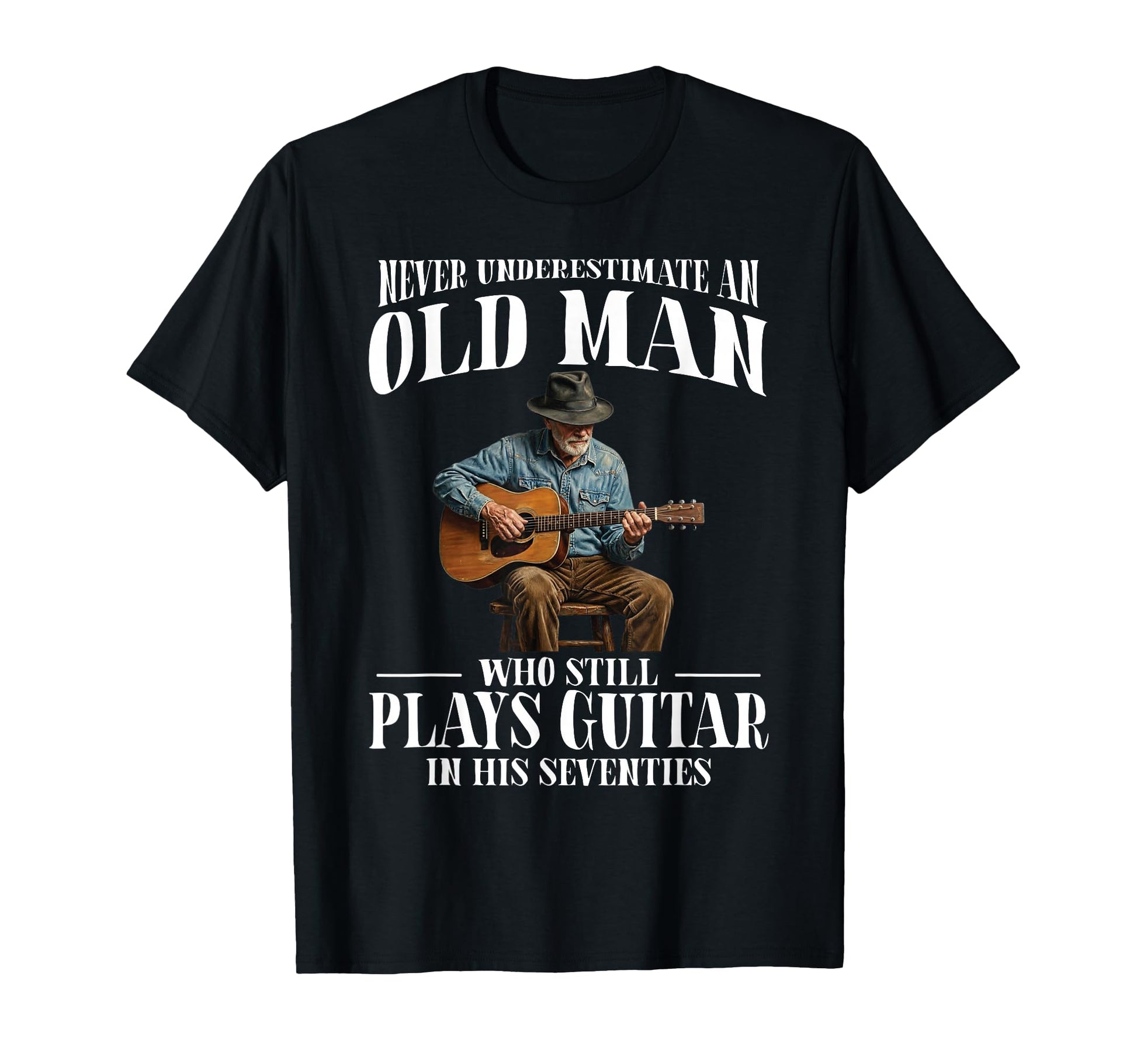 Never Underestimate Old Who Still T-Shirt - Aesthetic Graphic Men Women - T-Shirt, Sweatshirt, Hoodie