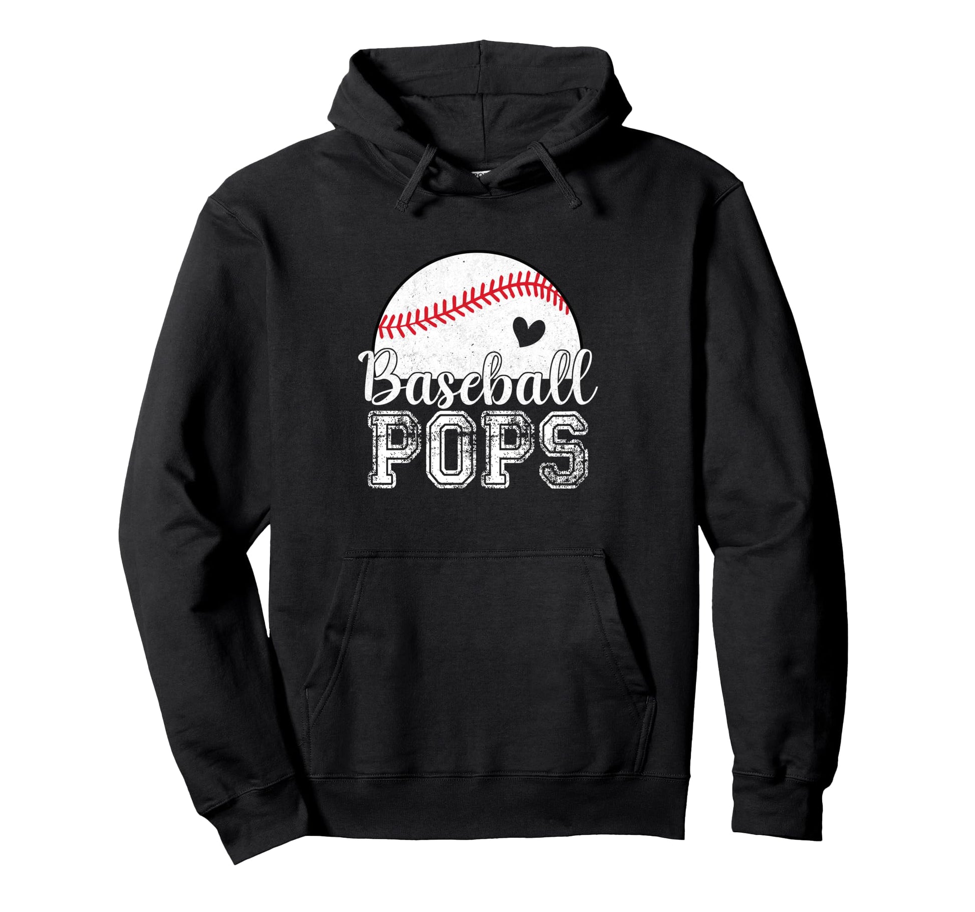 Baseball Pops Gifts Fathers Day Hoodie - Fun Novelty Design Men Women - T-Shirt, Sweatshirt, Hoodie