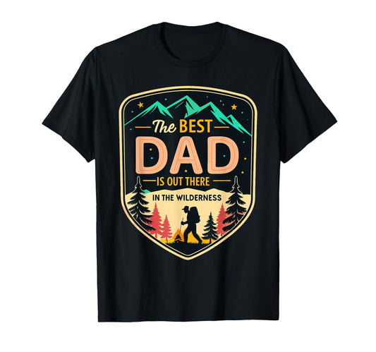 Best Dad Fathers Day Camping Hiking Dad T-Shirt - Unique Graphic Unisex - T-Shirt, Sweatshirt, Hoodie