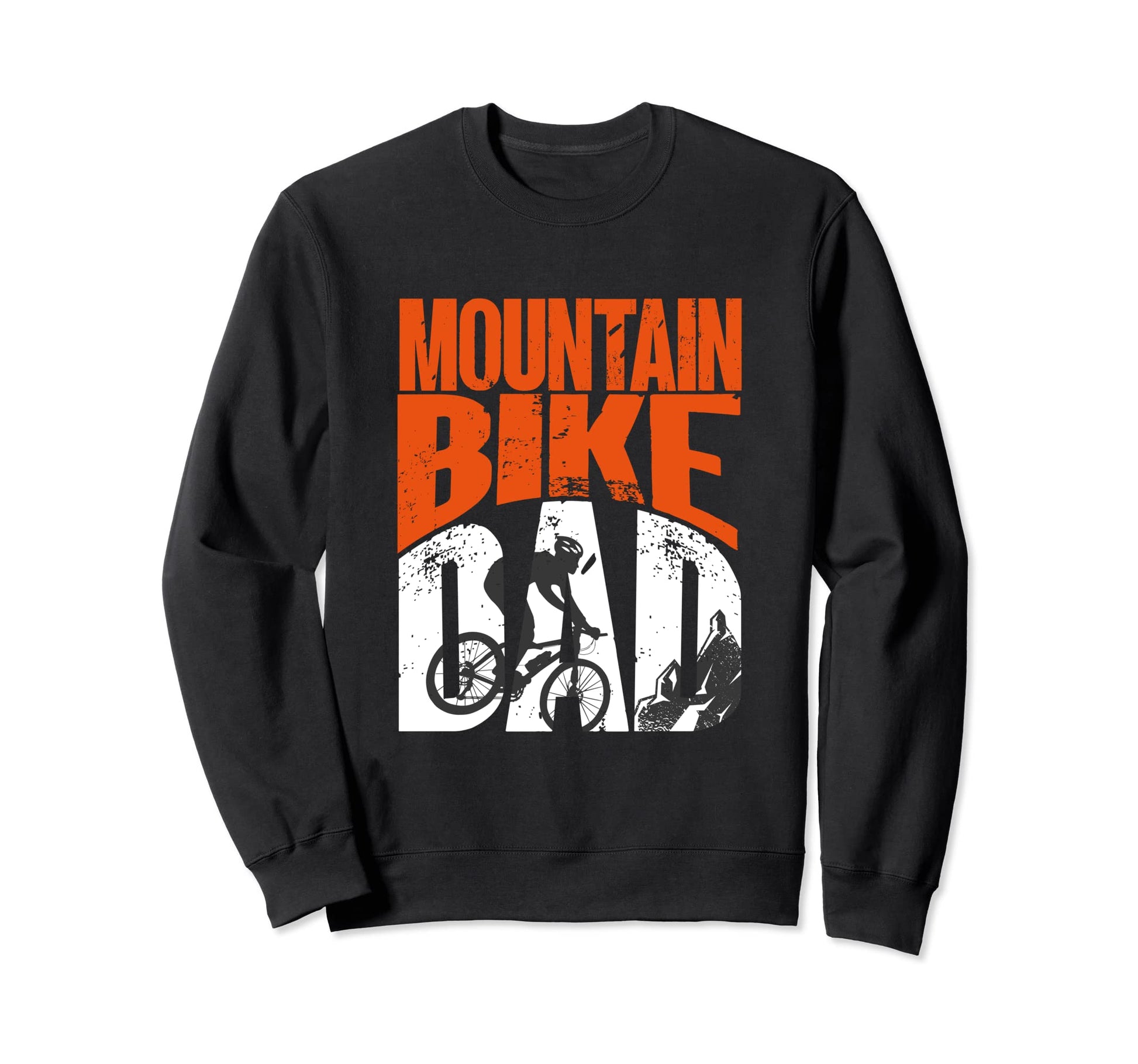 Mountain Bike Dad Cycle Bicycle Funny Sweatshirt - Graphic Print Men Women - T-Shirt, Sweatshirt, Hoodie