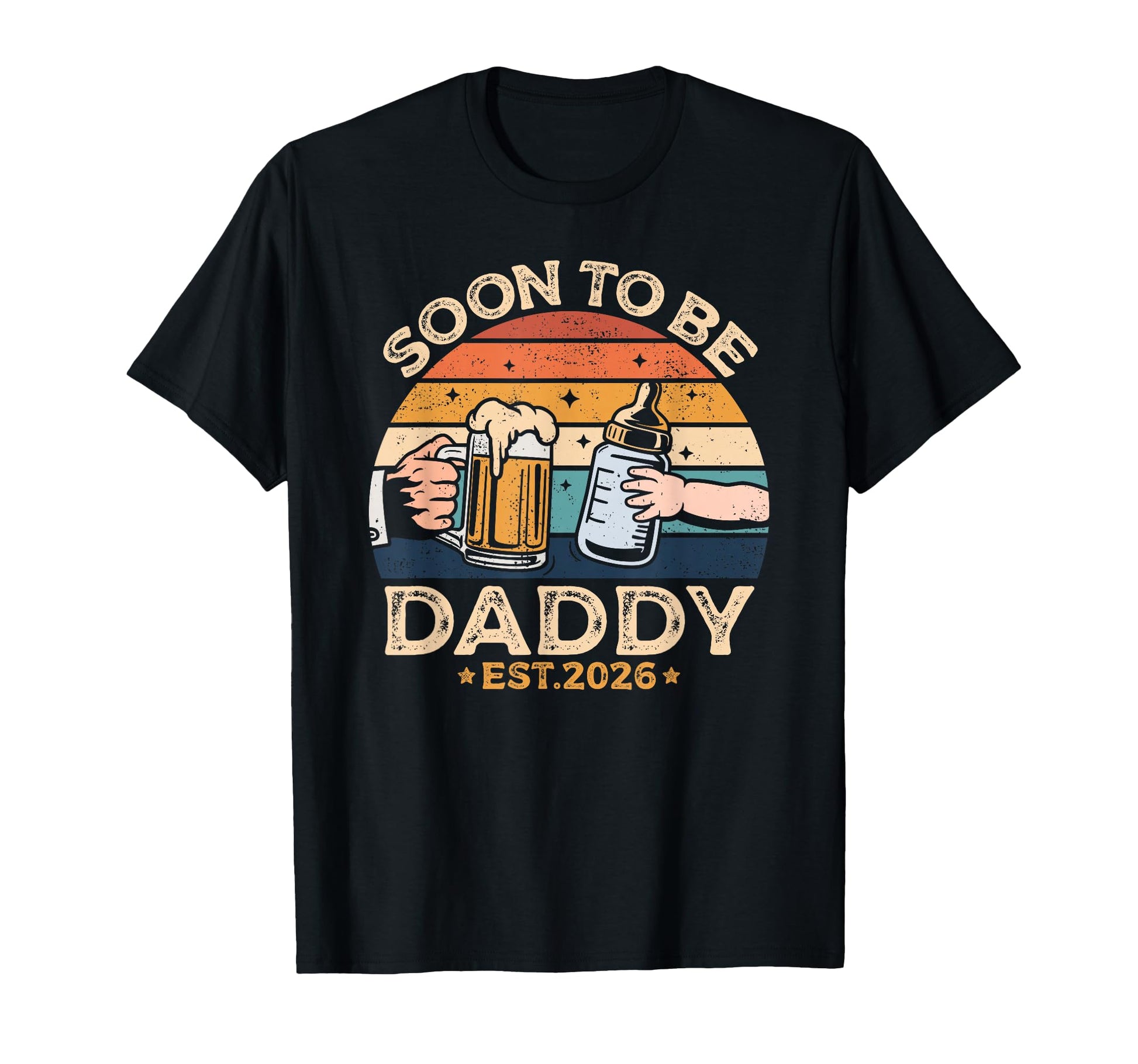 Soon To Be Daddy 2026 Pregnancy T-Shirt - Casual Everyday Wear Men Women - T-Shirt, Sweatshirt, Hoodie
