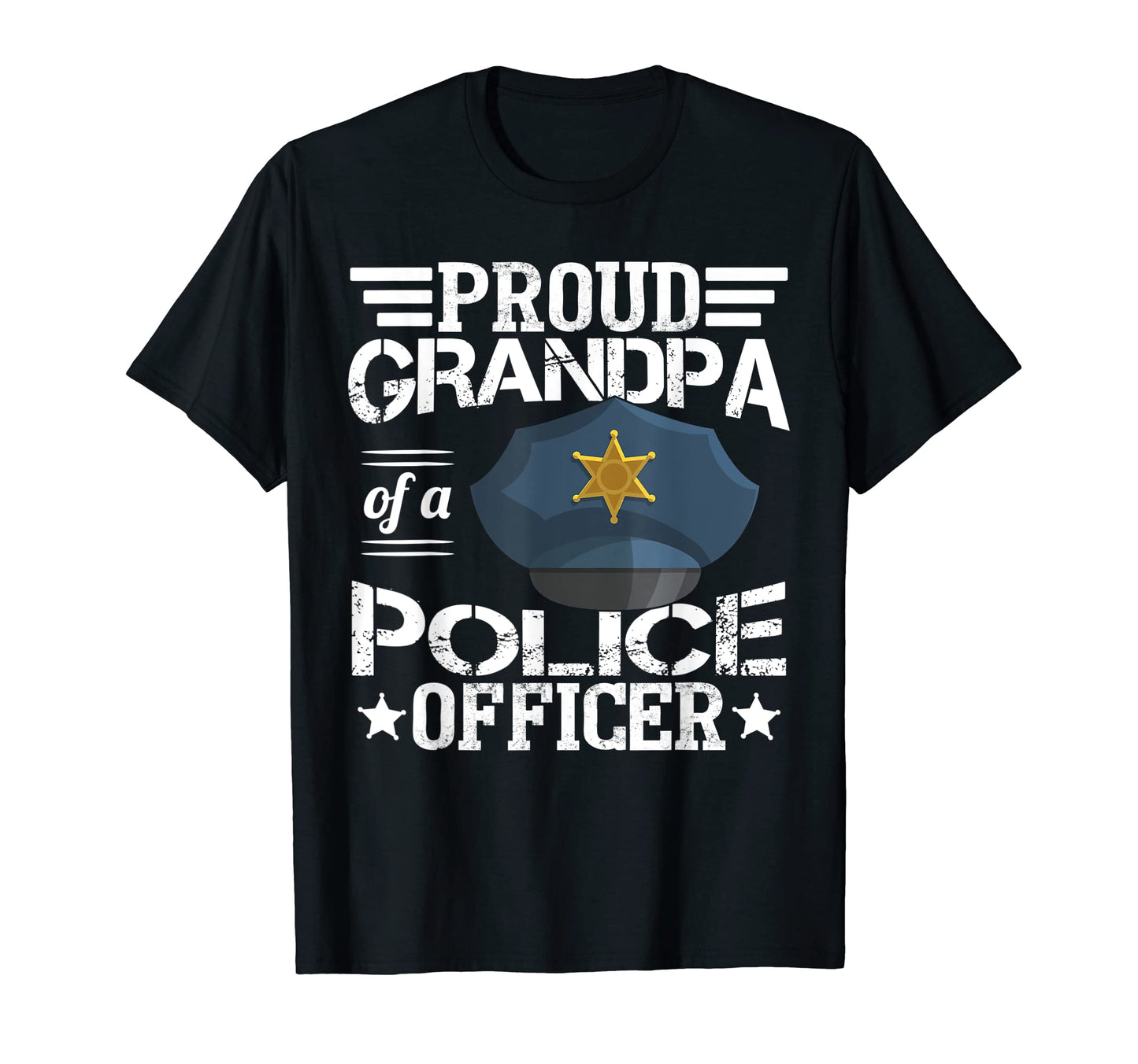 Police Officer Gifts Grandpa Policeman Sweatshirt - Unique Graphic Unisex - T-Shirt, Sweatshirt, Hoodie