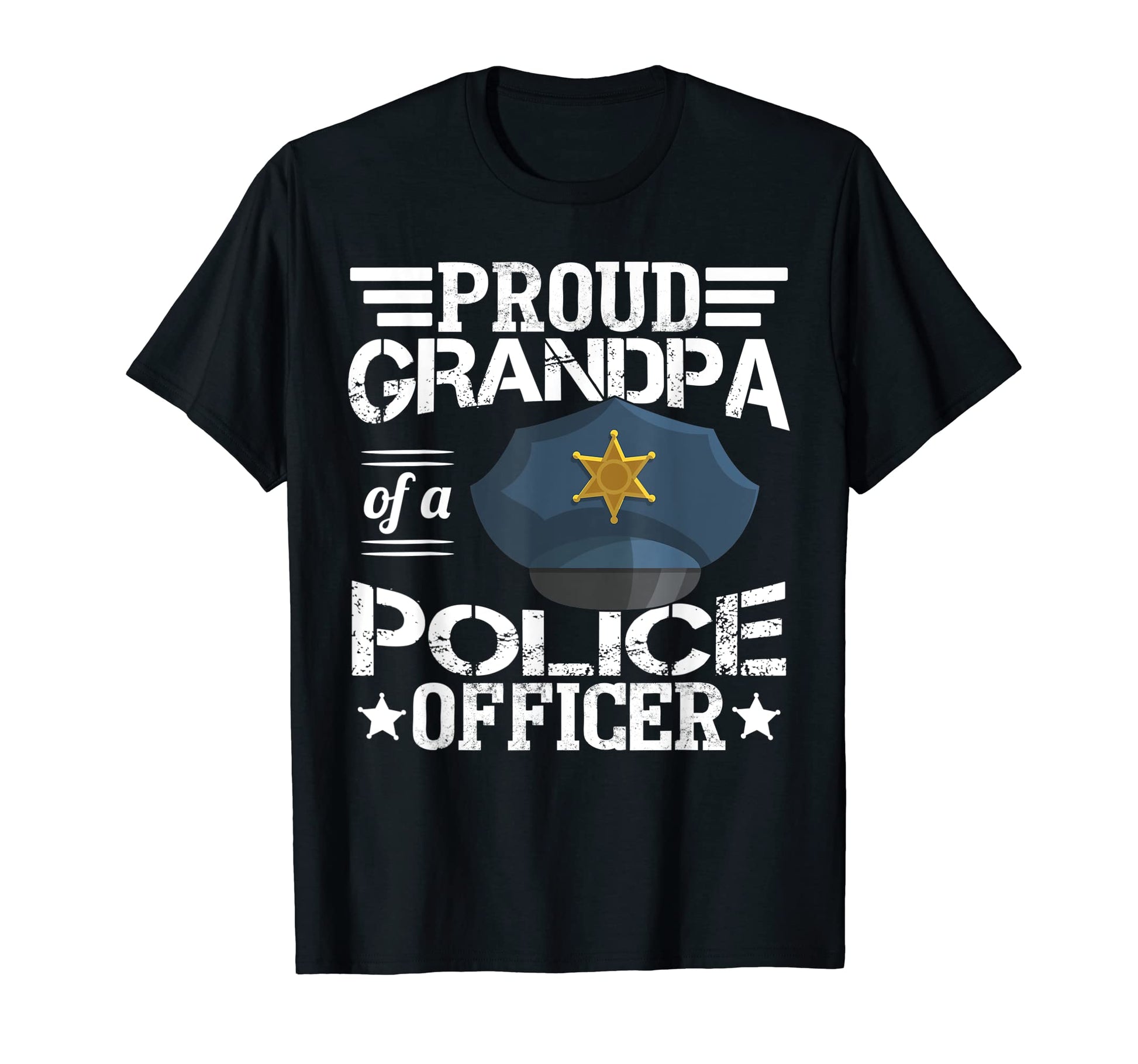 Police Officer Gifts Grandpa Policeman Sweatshirt - Unique Graphic Unisex - T-Shirt, Sweatshirt, Hoodie