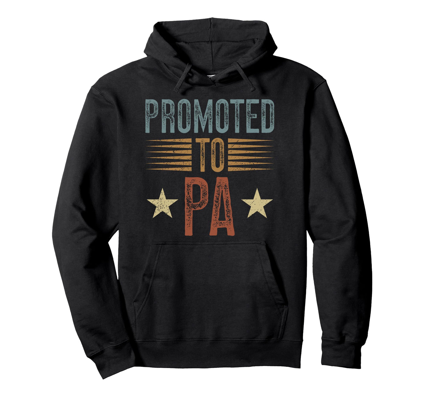 Promoted To Pa Future Pa Grandpa Soon To Hoodie - Custom Art Print Unisex - T-Shirt, Sweatshirt, Hoodie