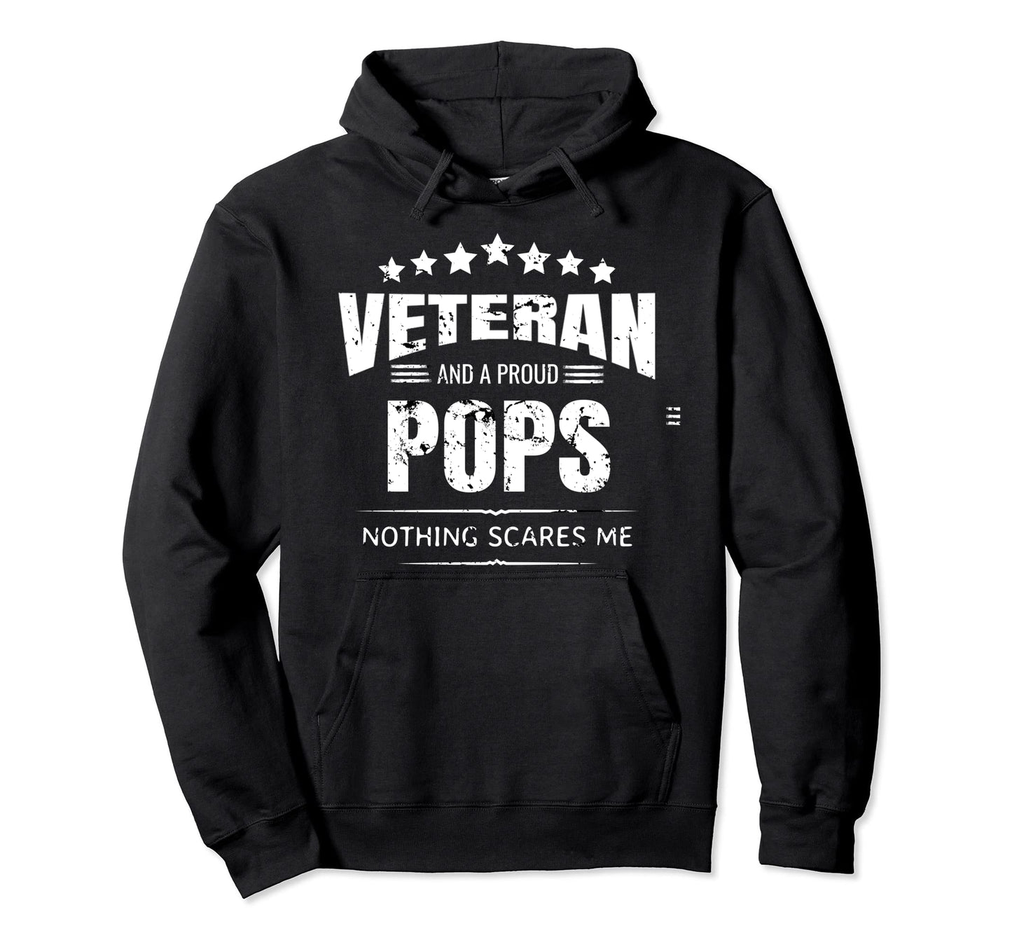 Im Pops And Veteran Hoodie - Casual Everyday Wear Men Women - T-Shirt, Sweatshirt, Hoodie