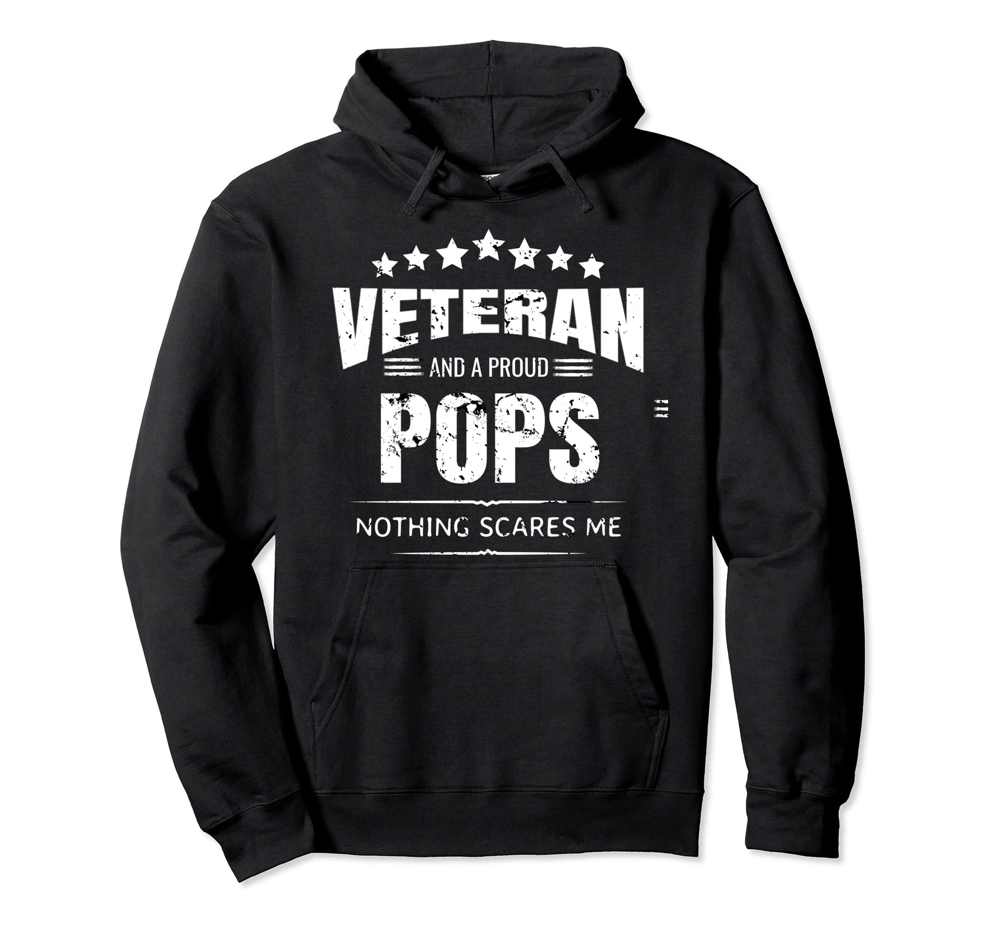 Im Pops And Veteran Hoodie - Casual Everyday Wear Men Women - T-Shirt, Sweatshirt, Hoodie
