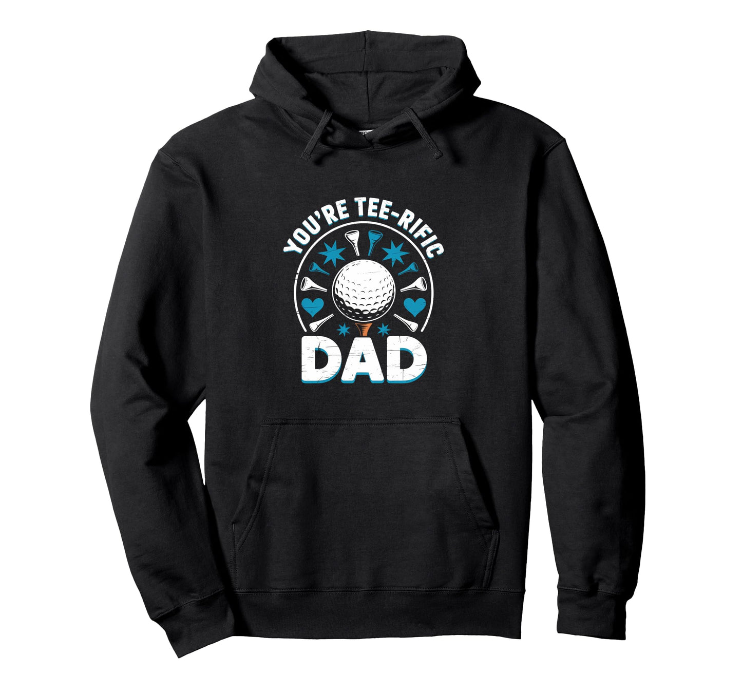 Youre Rific Dad Golf Lovers Novelty Hoodie - Minimalist Print Men Women - T-Shirt, Sweatshirt, Hoodie