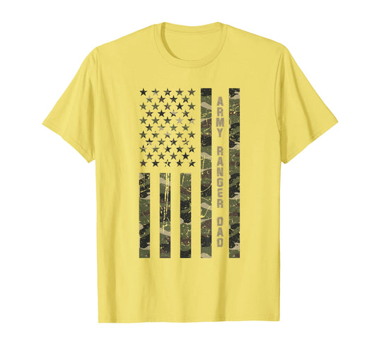 Army Ranger Dad United States Distressed T-Shirt - Streetwear Style Unisex - T-Shirt, Sweatshirt, Hoodie