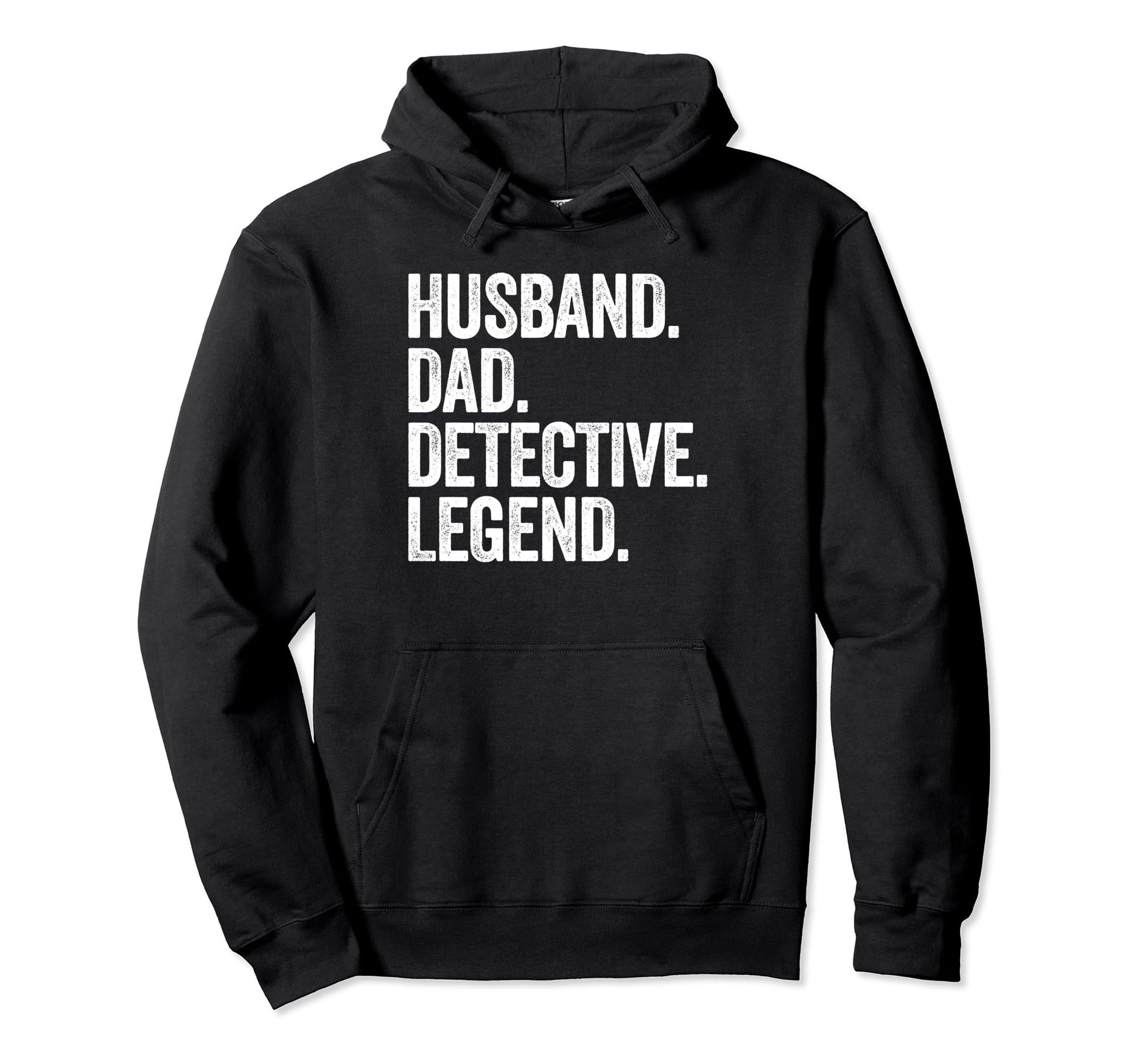 Husband Dad Detective Funny Investigator Hoodie - Custom Art Print Unisex - T-Shirt, Sweatshirt, Hoodie