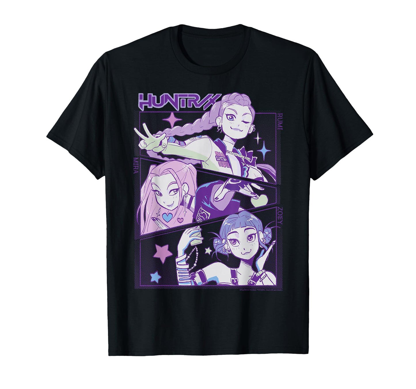 Kpop Demon Hunters Huntrix T-Shirt - Fun Novelty Design for Adults - T-Shirt, Sweatshirt, Hoodie
