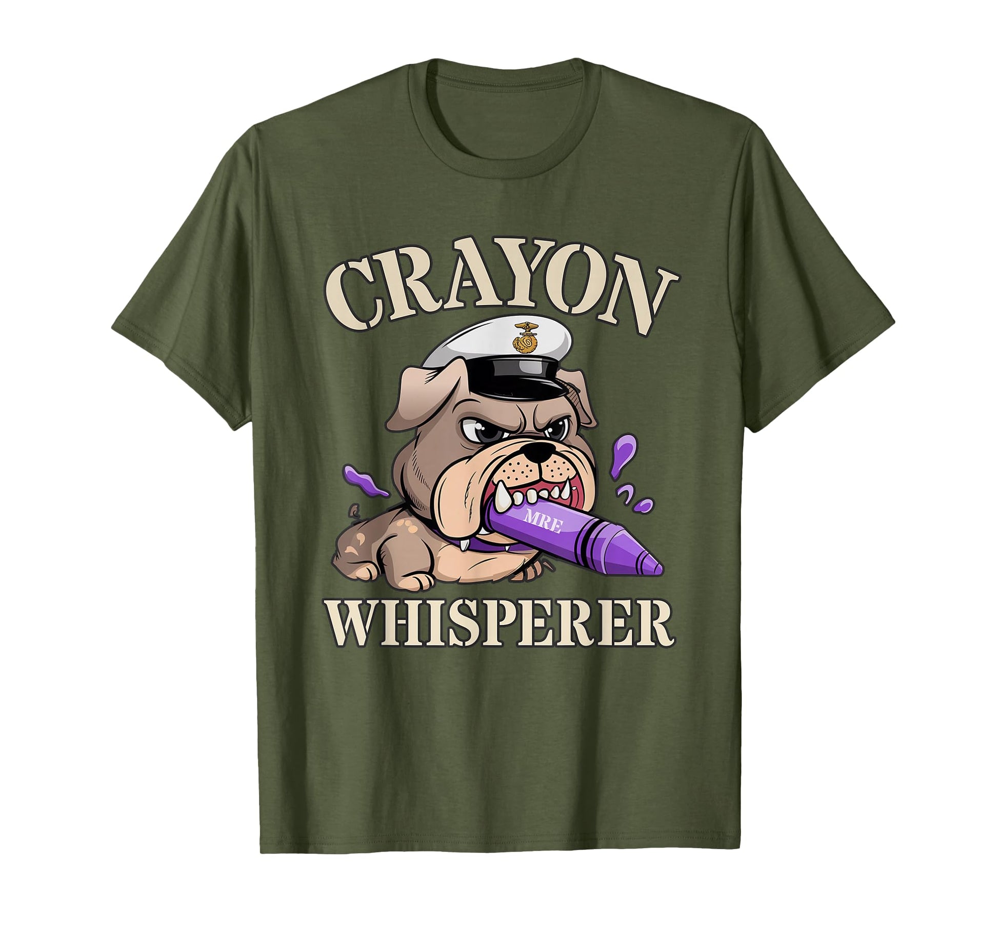 Crayon Whisperer Jarhead Joke Military T-Shirt - Trendy Graphic Men Women - T-Shirt, Sweatshirt, Hoodie