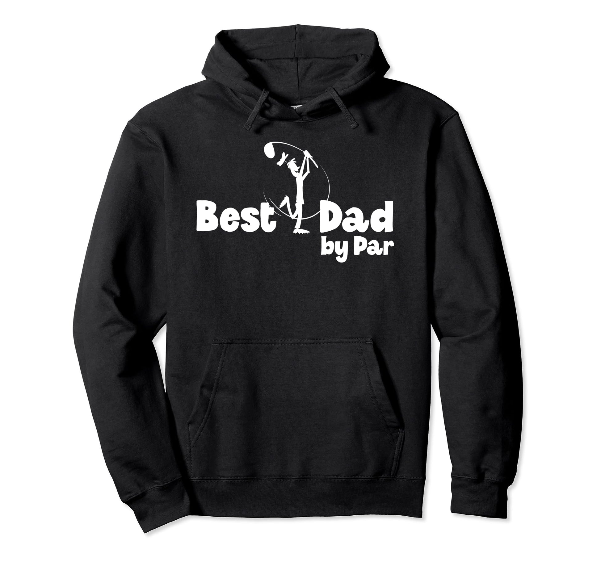 Best Dad Par Fathers Day Golfing Hoodie - Custom Art Print for Adults - T-Shirt, Sweatshirt, Hoodie