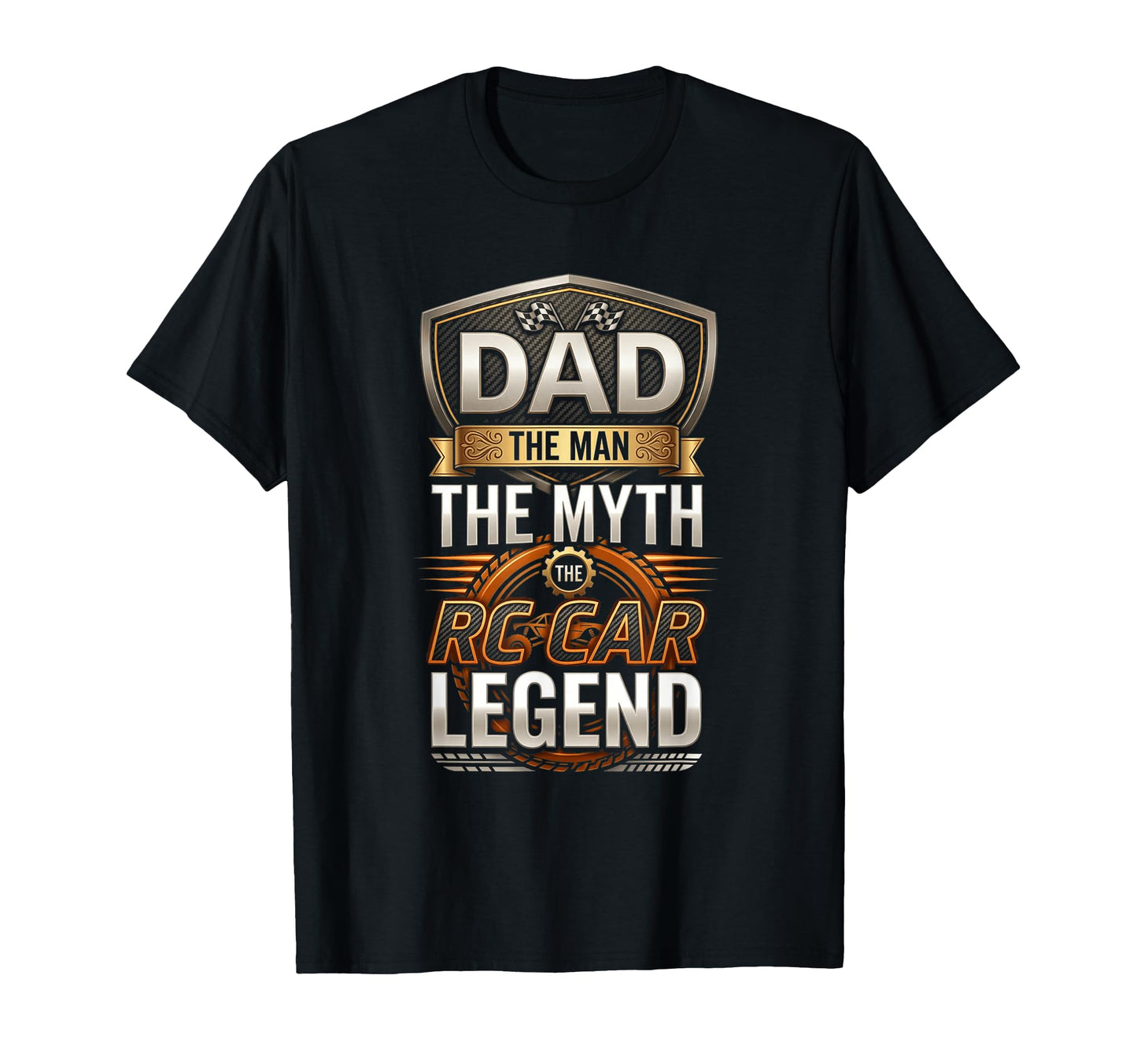 Dad Myth Rc Car Legend T-Shirt - Minimalist Print Men Women - T-Shirt, Sweatshirt, Hoodie