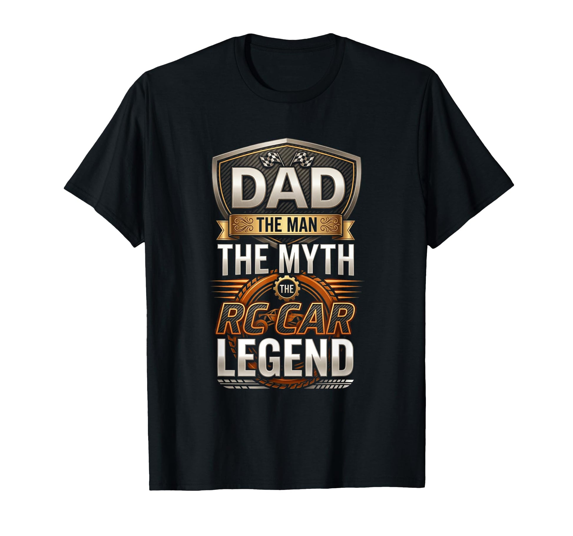 Dad Myth Rc Car Legend T-Shirt - Minimalist Print Men Women - T-Shirt, Sweatshirt, Hoodie