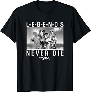 The Sandlot Legends Never Die Group Photo T-Shirt Unisex T-shirt, Sweatshirt, Hoodie, Long Sleeve Tee - T-Shirt, Sweatshirt, Hoodie
