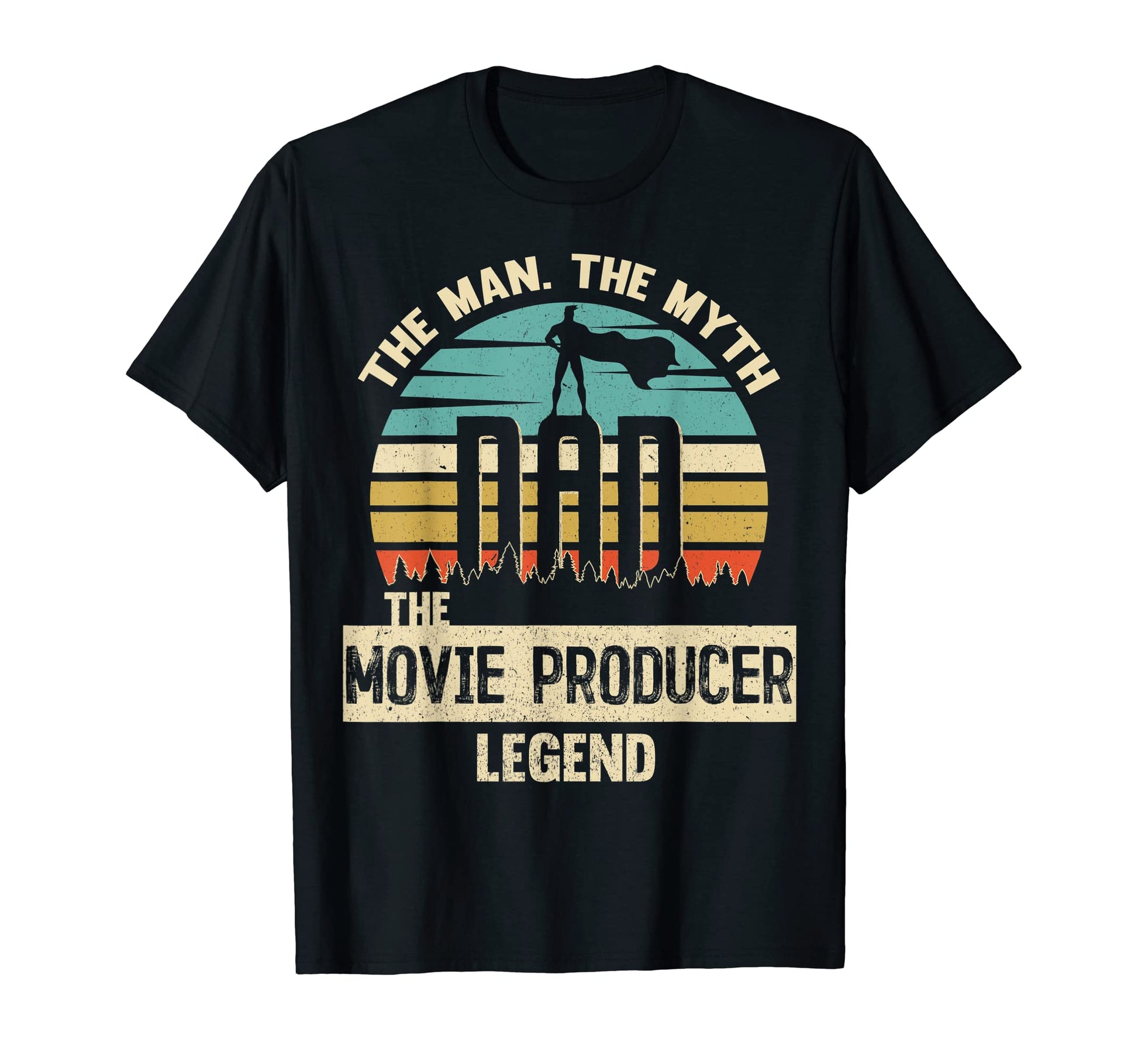 Myth Legend Dad Movie Producer T-Shirt - Trendy Graphic Men Women - T-Shirt, Sweatshirt, Hoodie
