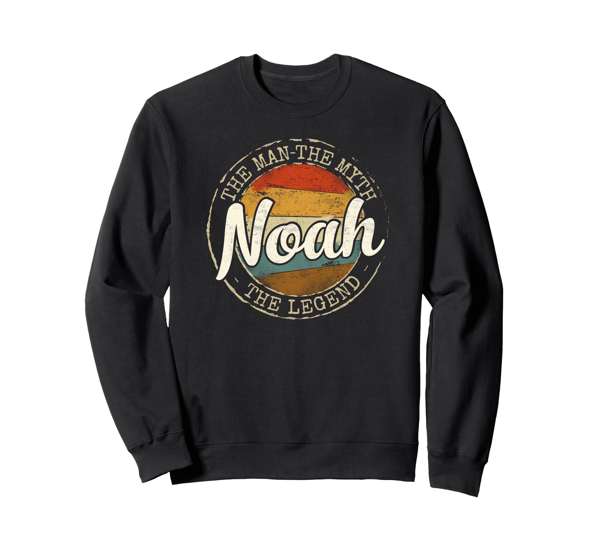 Noah Myth Legend Personalized Name Sweatshirt - Streetwear Style Unisex - T-Shirt, Sweatshirt, Hoodie