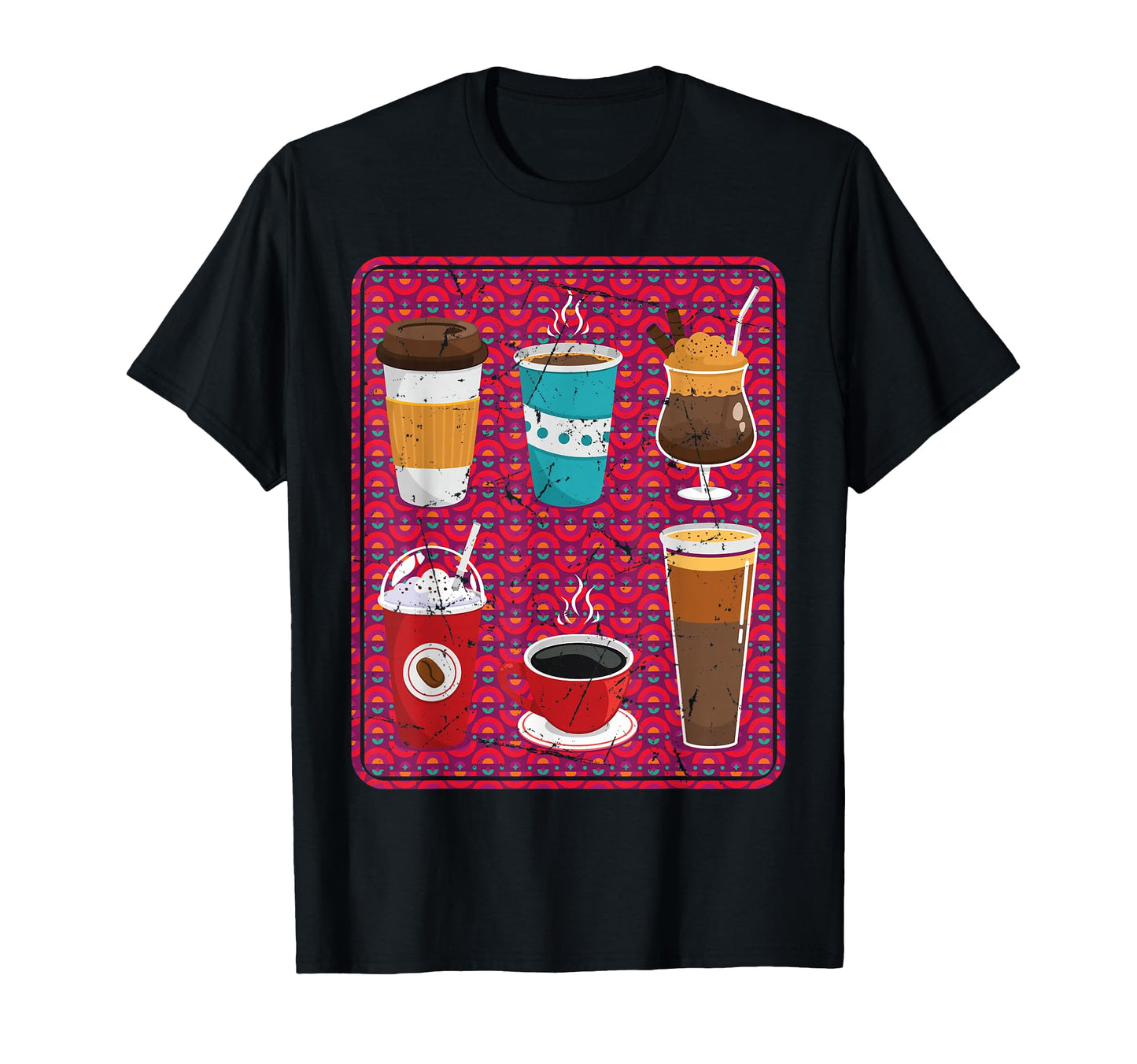 Coffee Indie Aesthetic Pop Art Hippy T-Shirt - Minimalist Print for Adults - T-Shirt, Sweatshirt, Hoodie