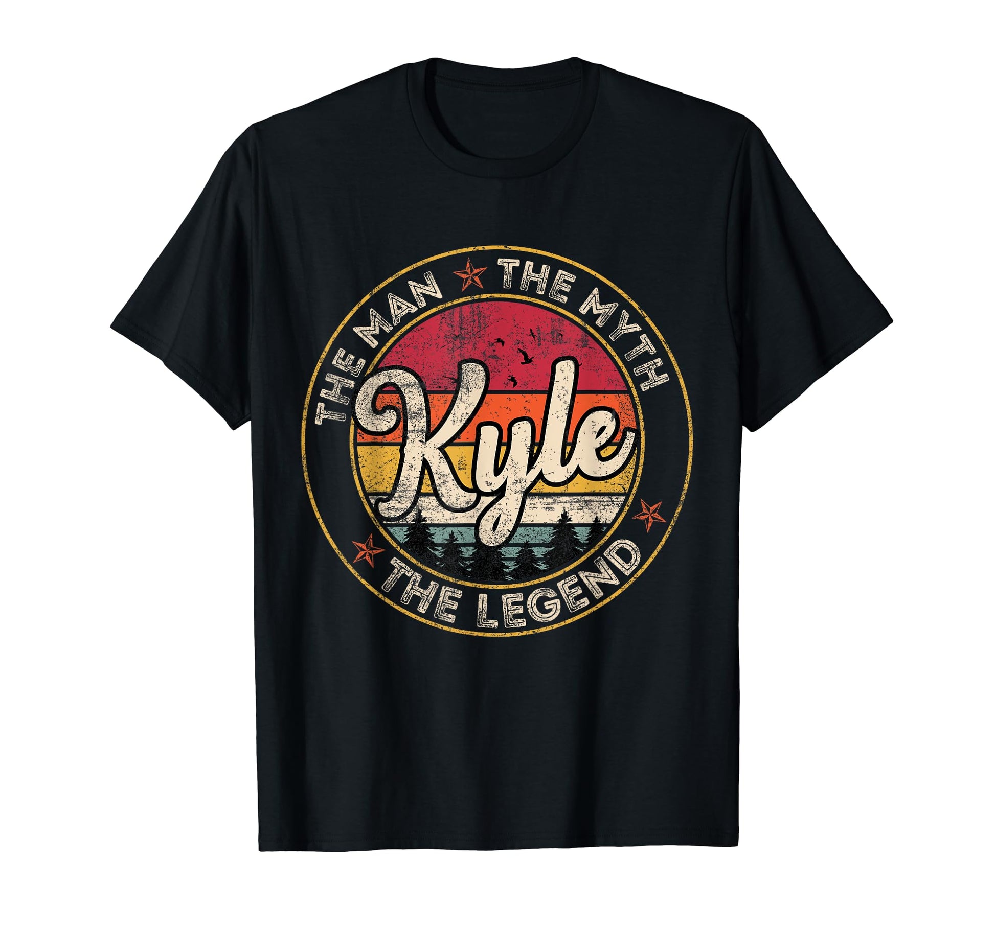 Kyle Myth Legend Personalized Name T-Shirt - Minimalist Print Unisex - T-Shirt, Sweatshirt, Hoodie