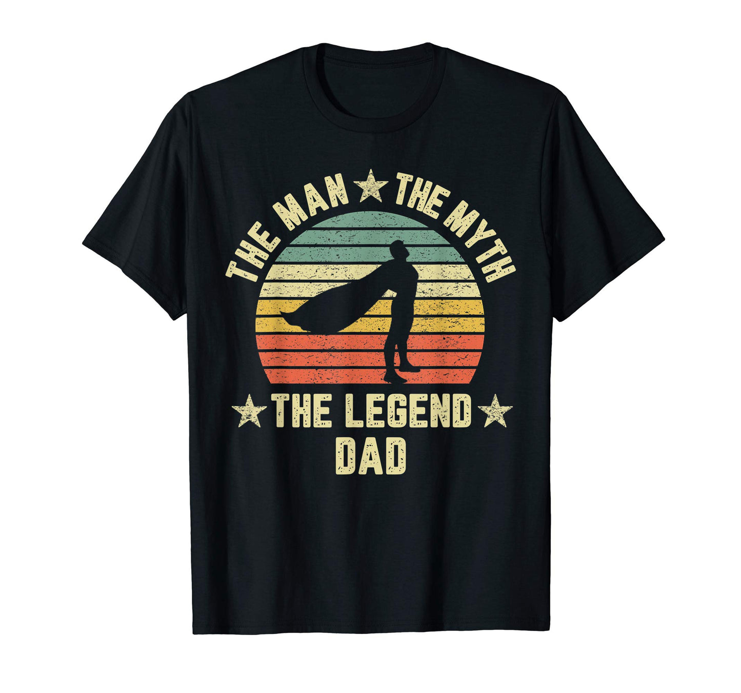 Mens Dad Myth Legend Superhero Gift T-Shirt - Trendy Graphic for Adults - T-Shirt, Sweatshirt, Hoodie