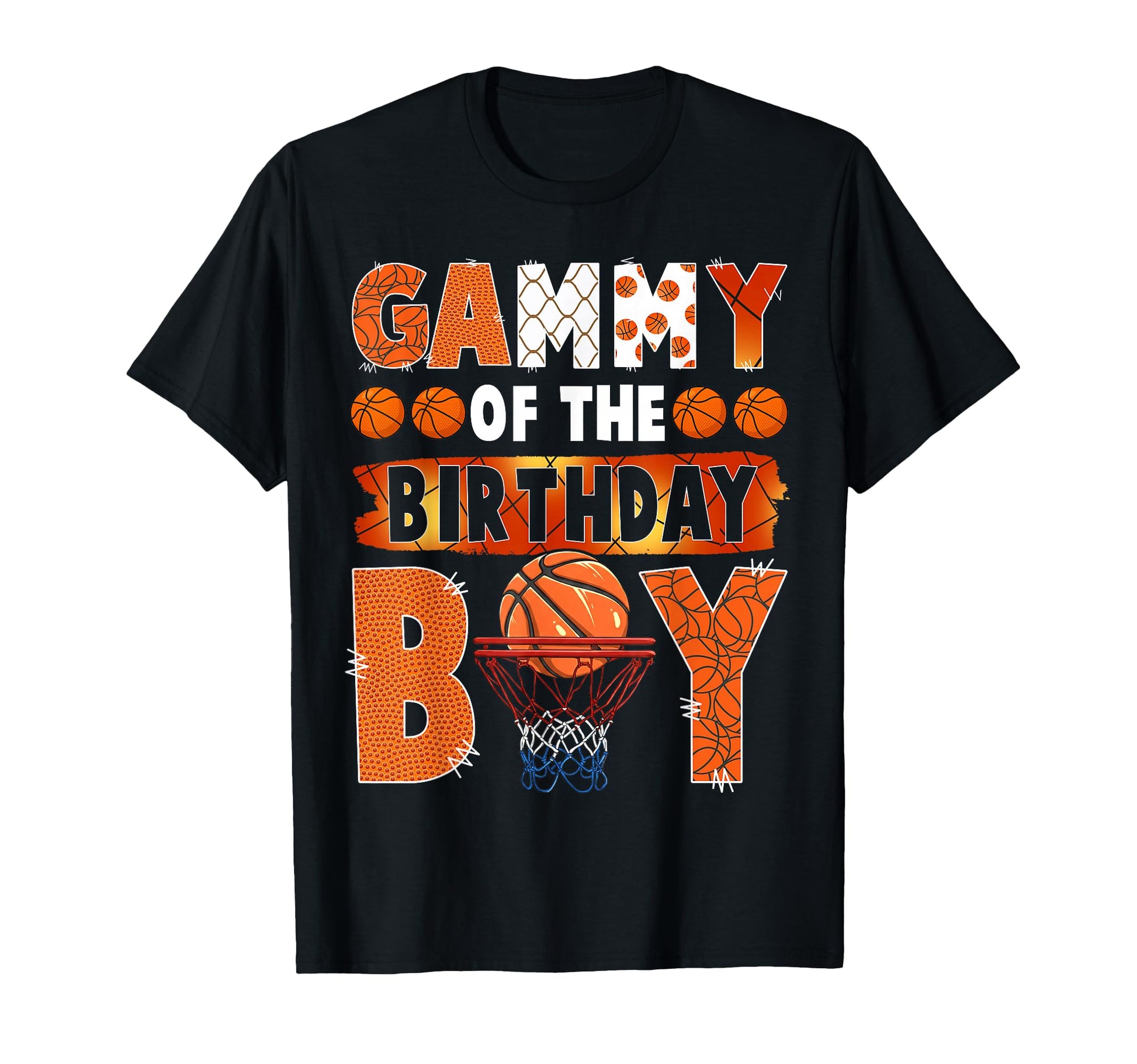 Gammy Birthday Basketball Lover Matching T-Shirt - Streetwear Style Unisex - T-Shirt, Sweatshirt, Hoodie