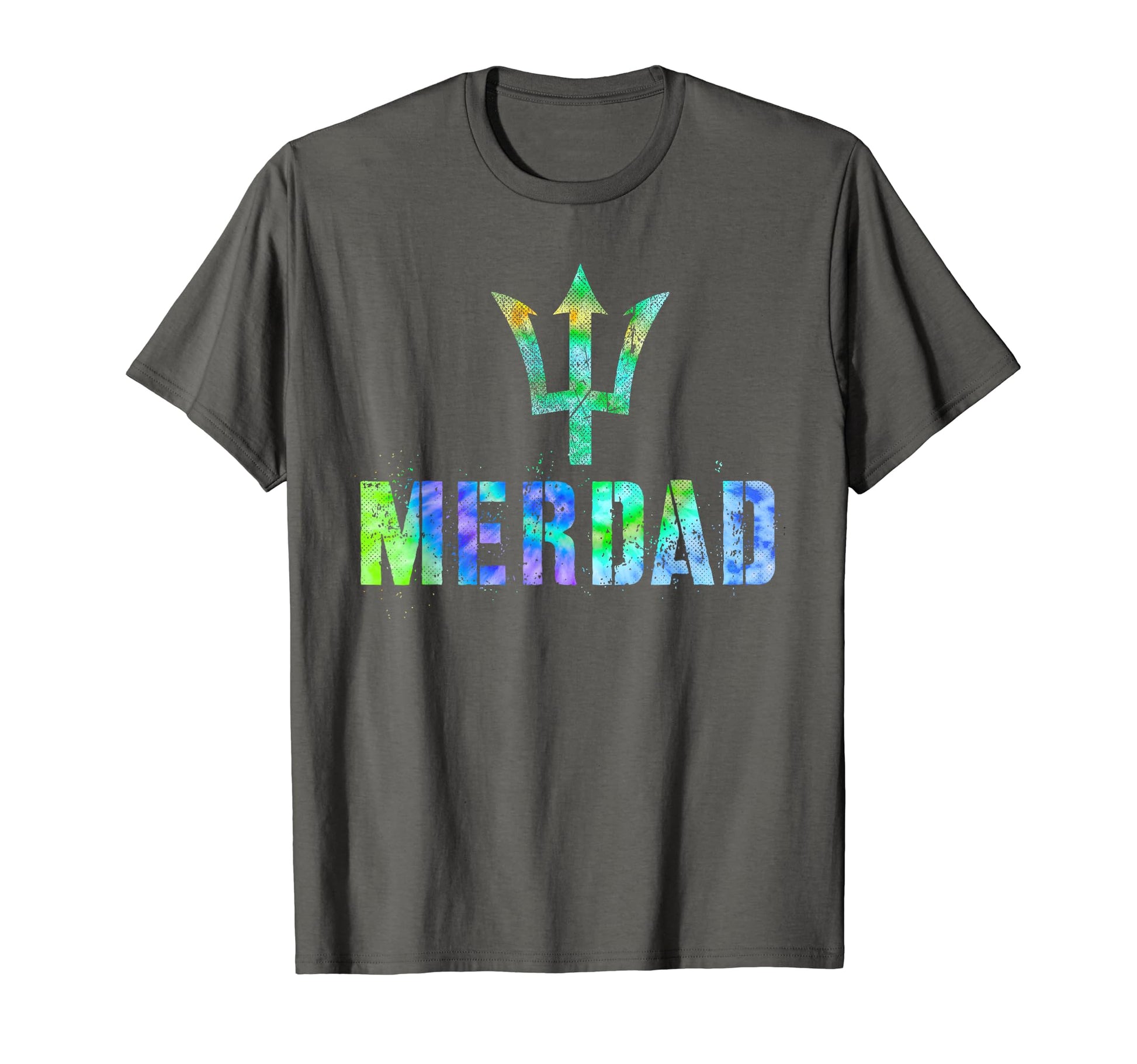 Merdad Mermaid Dad Husband Trip Hero T-Shirt - Minimalist Print Men Women - T-Shirt, Sweatshirt, Hoodie