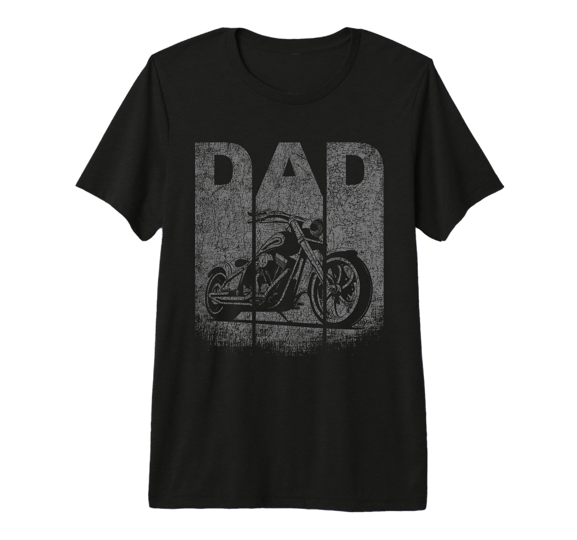 Motorcycle Dad Fathers Day T-Shirt - Fun Novelty Design Men Women - T-Shirt, Sweatshirt, Hoodie