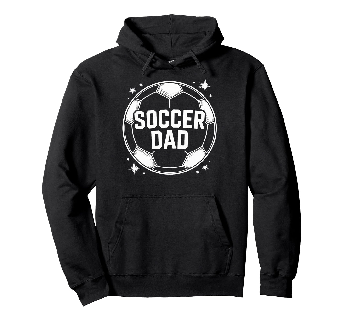 Soccer Dad Soccer Enthusiast Sports Hoodie - Minimalist Print for Adults - T-Shirt, Sweatshirt, Hoodie