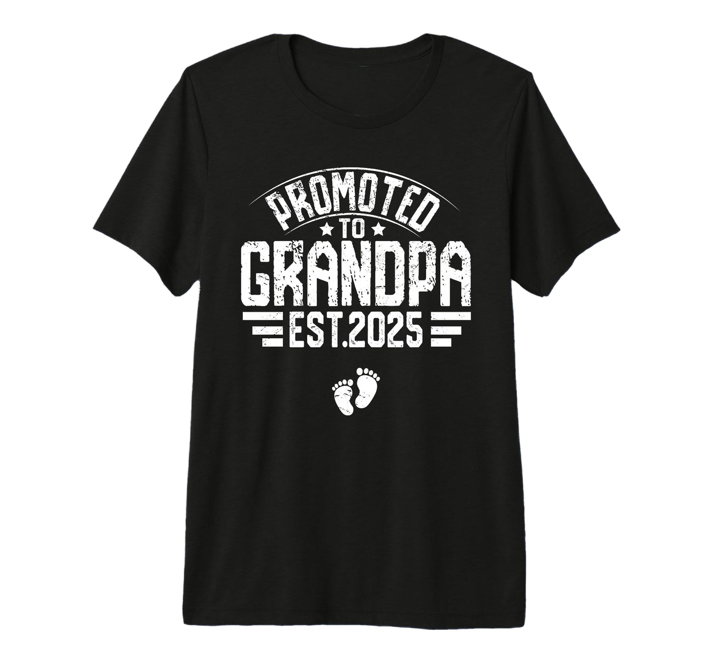 Promoted To Grandpa Est 2025 Soon To Be T-Shirt - Streetwear Style Unisex - T-Shirt, Sweatshirt, Hoodie