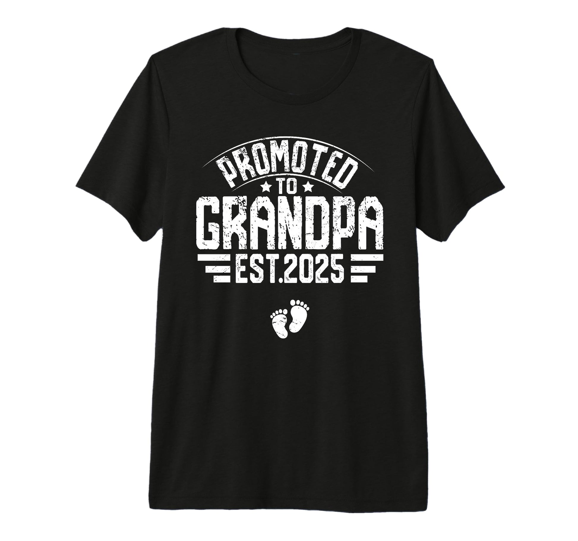 Promoted To Grandpa Est 2025 Soon To Be T-Shirt - Streetwear Style Unisex - T-Shirt, Sweatshirt, Hoodie
