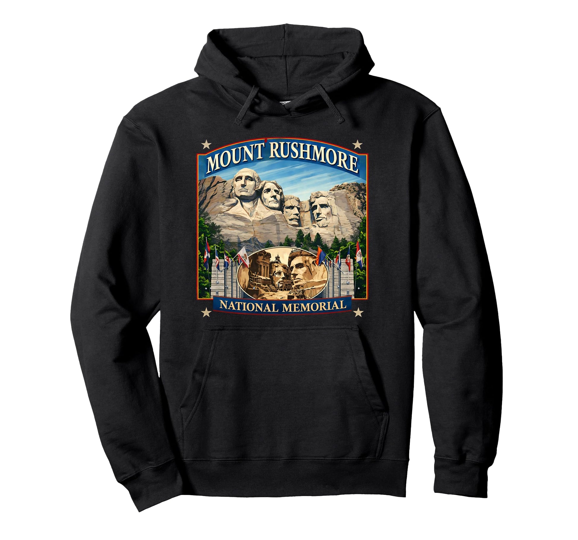 Mount Rushmore National Park Travel Hoodie - Casual Everyday Wear Unisex - T-Shirt, Sweatshirt, Hoodie